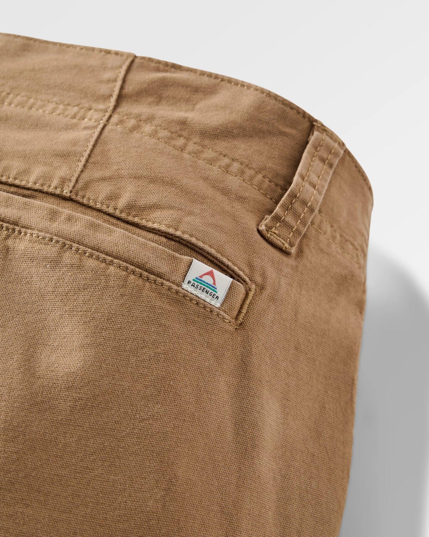 Lakeside Cargo Trouser - Caramel - Flatlay