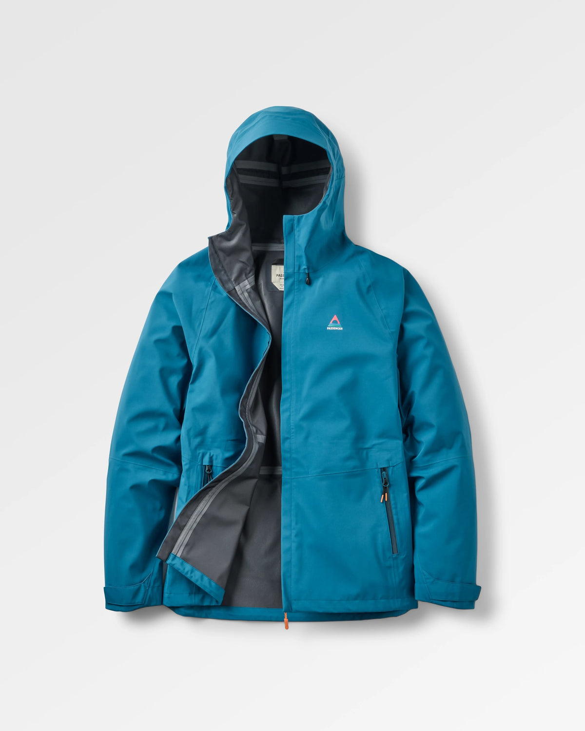 Five Season Waterproof Jacket - Tidal Blue - Flatlay