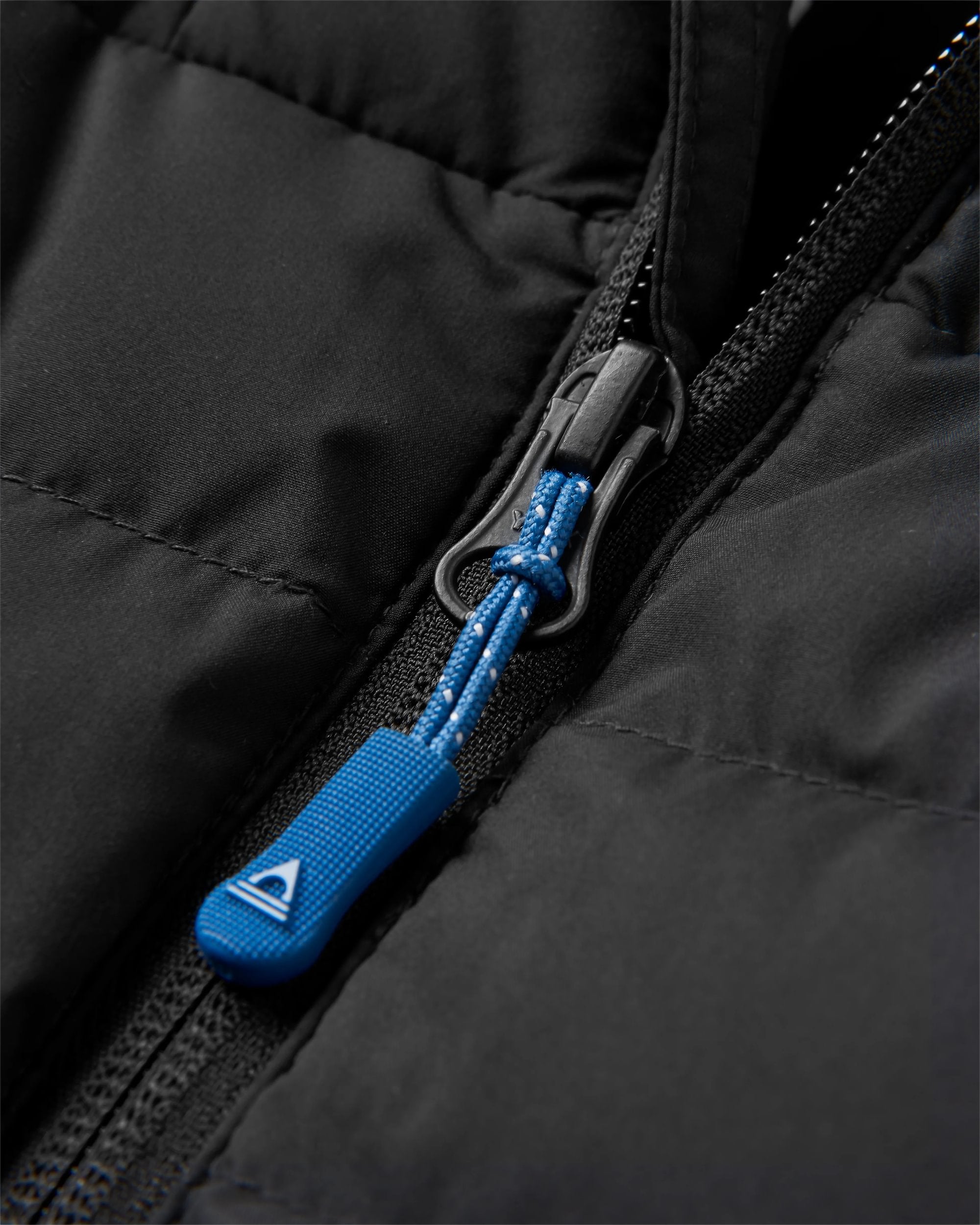 Ashland Down Recycled Jacket - Black - Flatlay