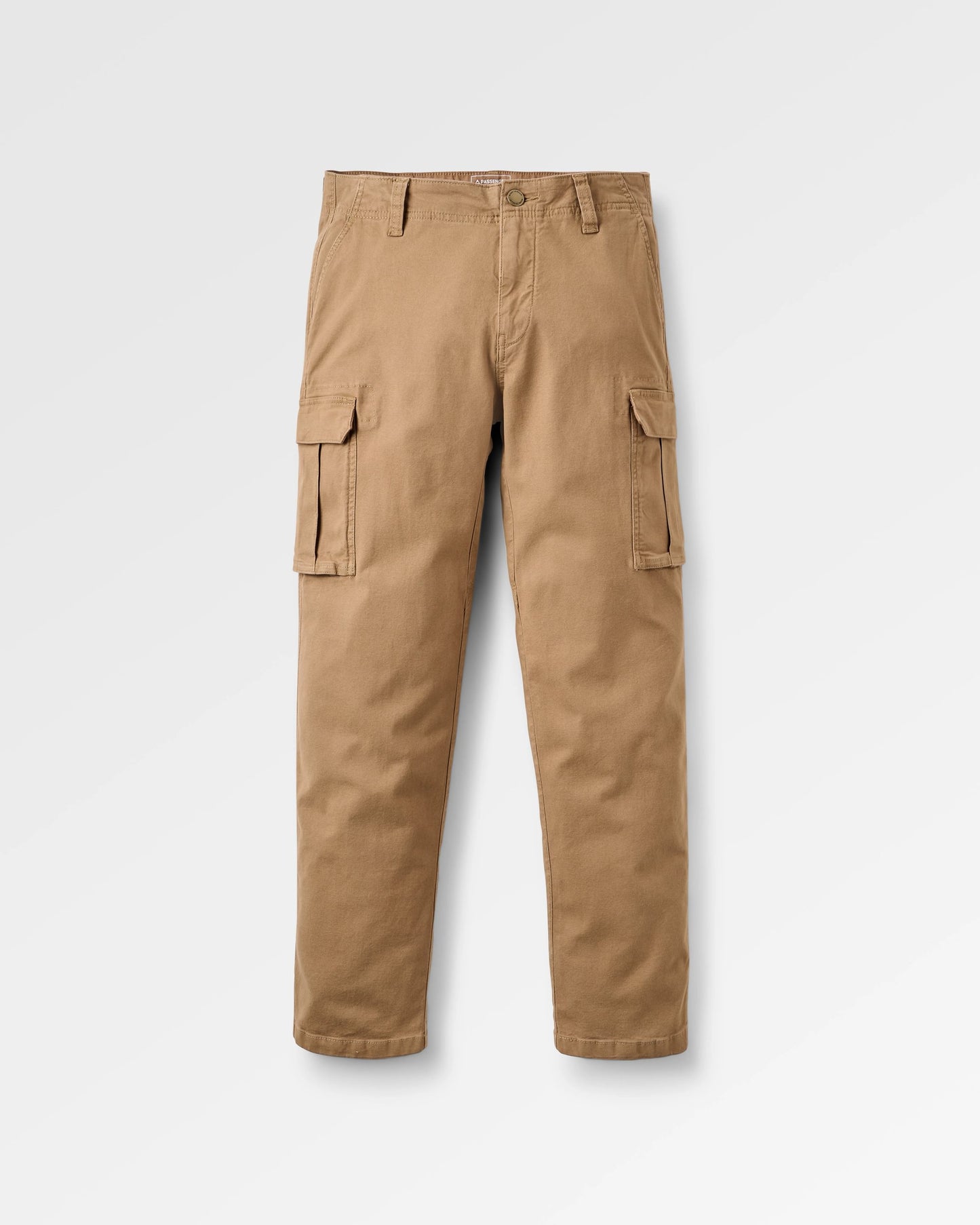 Lakeside Cargo Trouser - Caramel - Flatlay