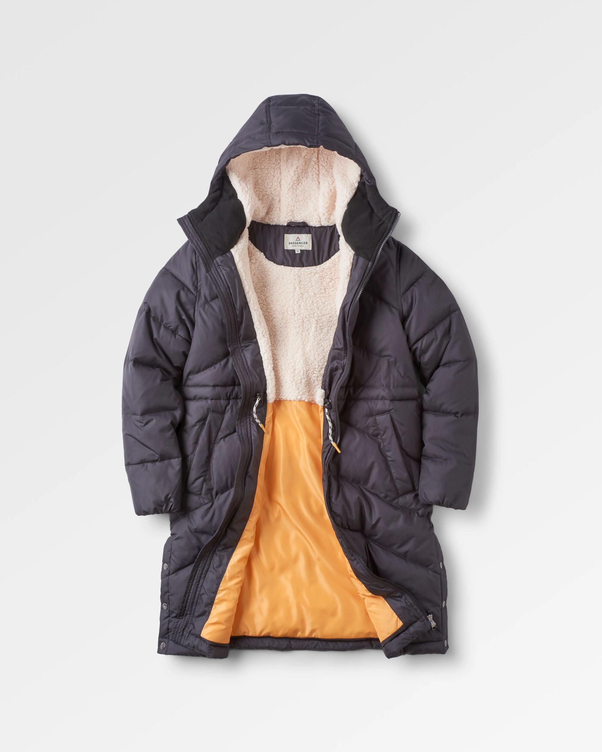 Kinsey Recycled Jacket - Phantom Black - Flatlay