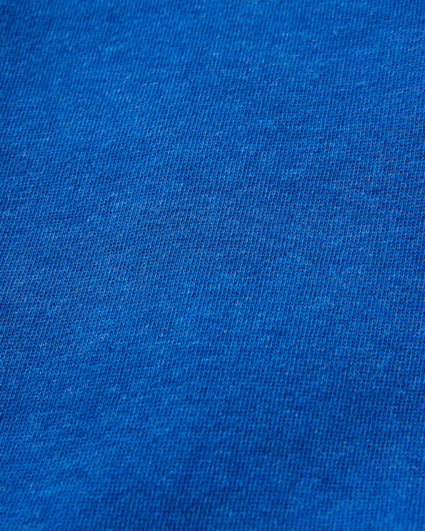 Heritage Recycled Cotton Sweatshirt - Azure Blue Marl - Flatlay