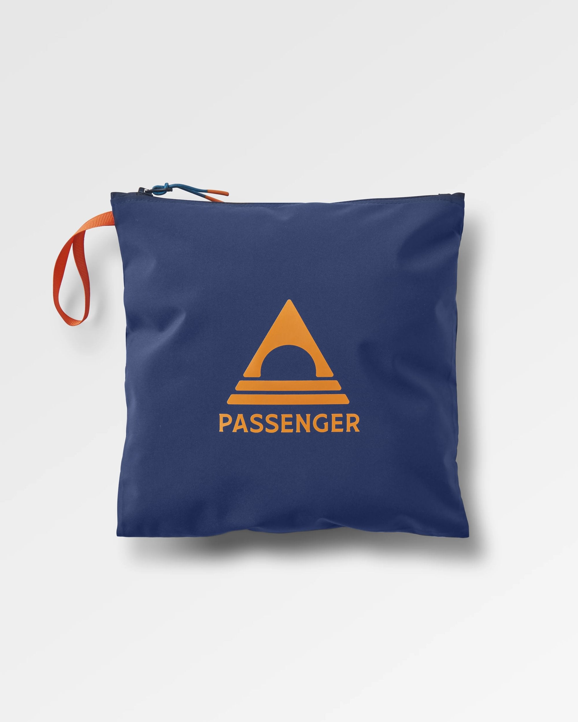 Downpour Recycled Waterproof Jacket - Rich Navy - Flatlay