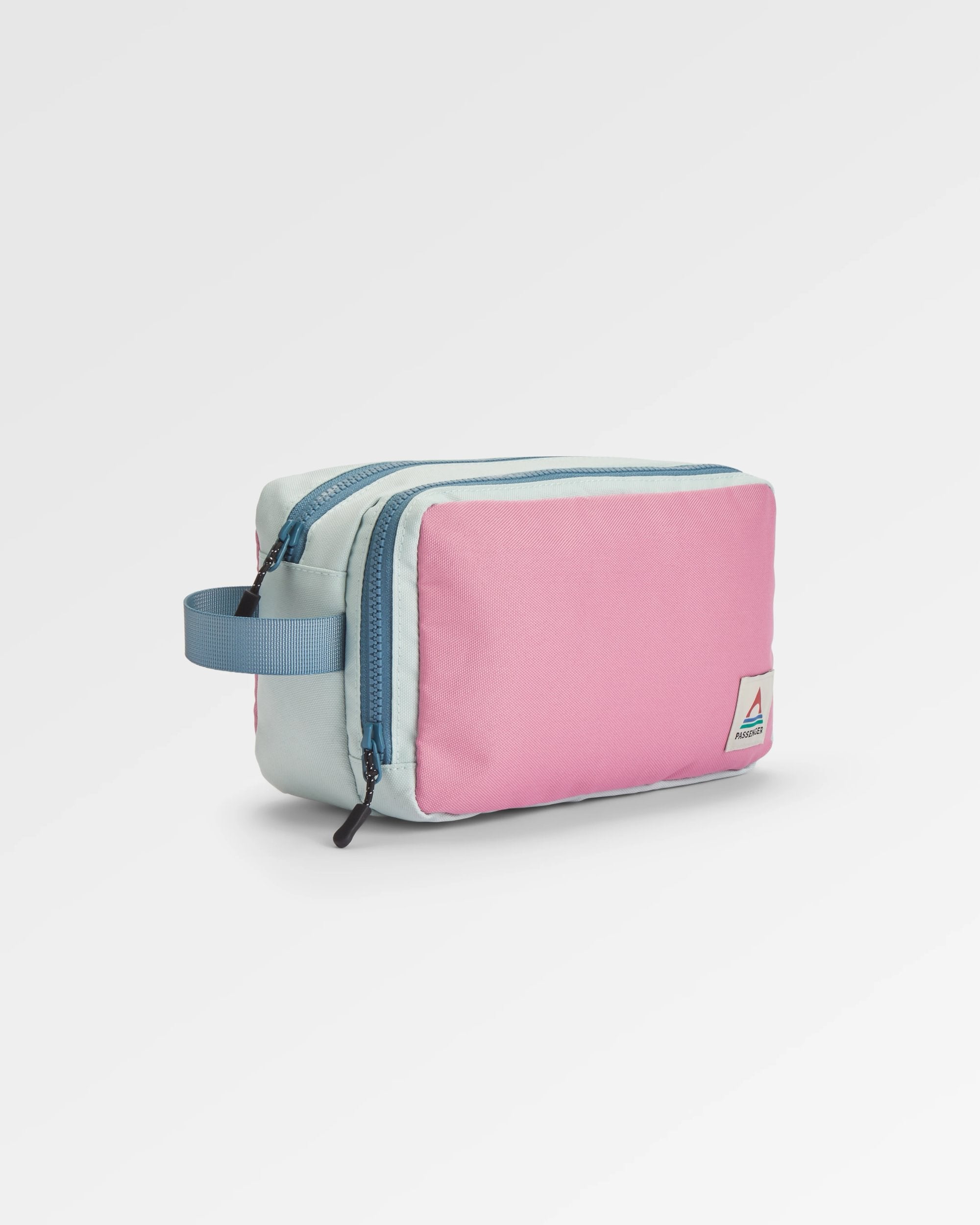 Travel Recycled Wash Kit - Pink Haze Multi - Flatlay