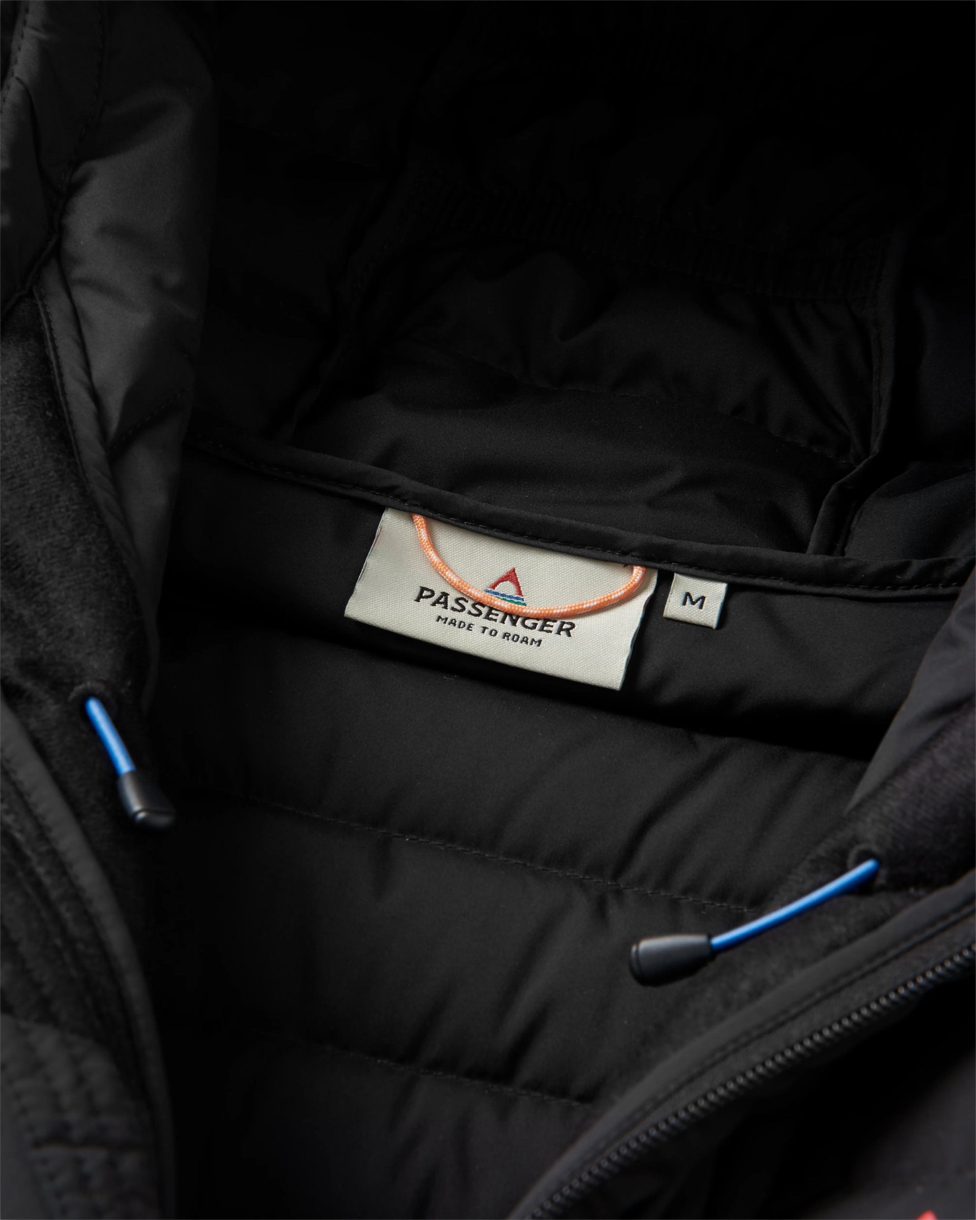 Ashland Down Recycled Jacket - Black - Flatlay