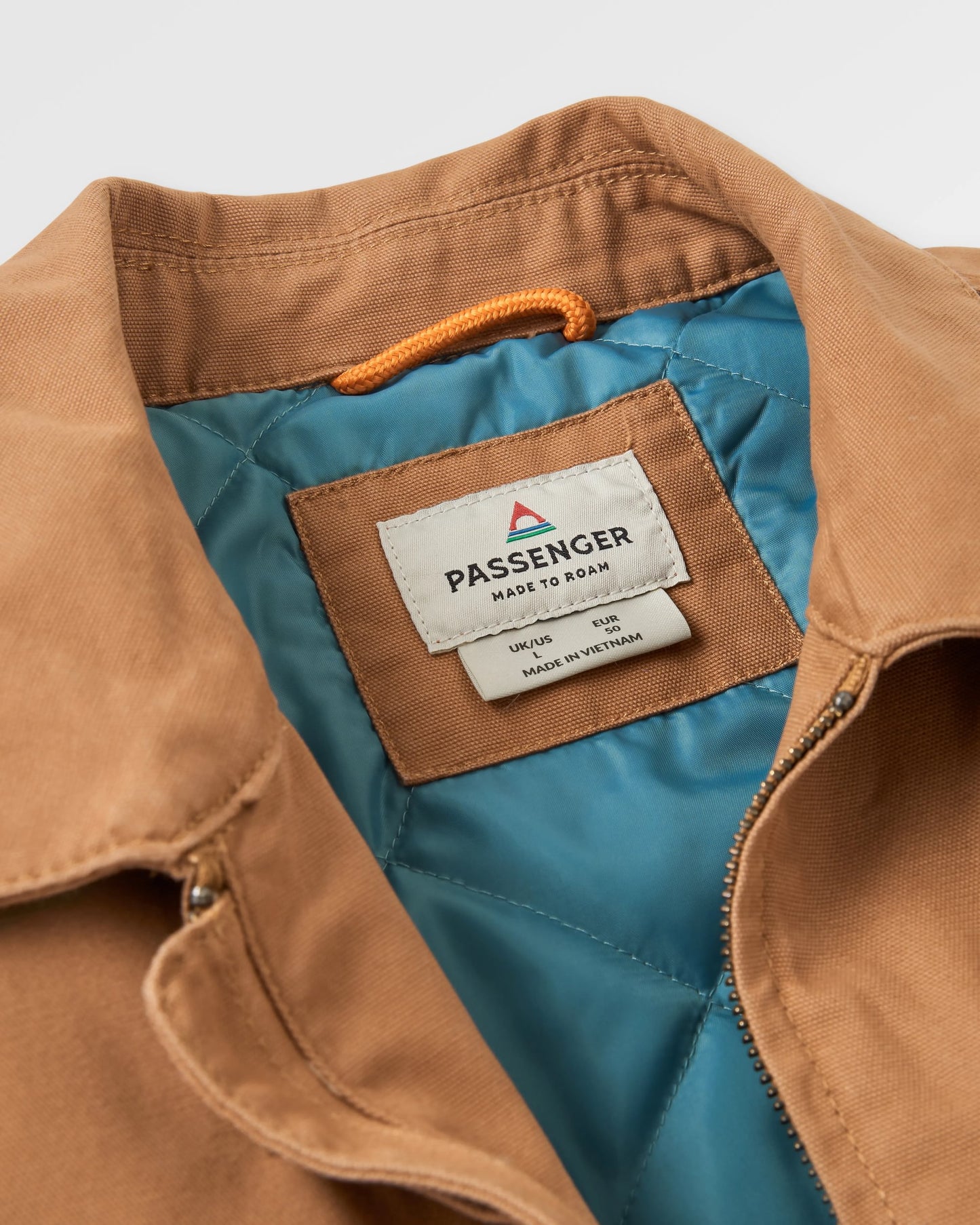 Taylor Quilted Jacket - Toffee - Flatlay