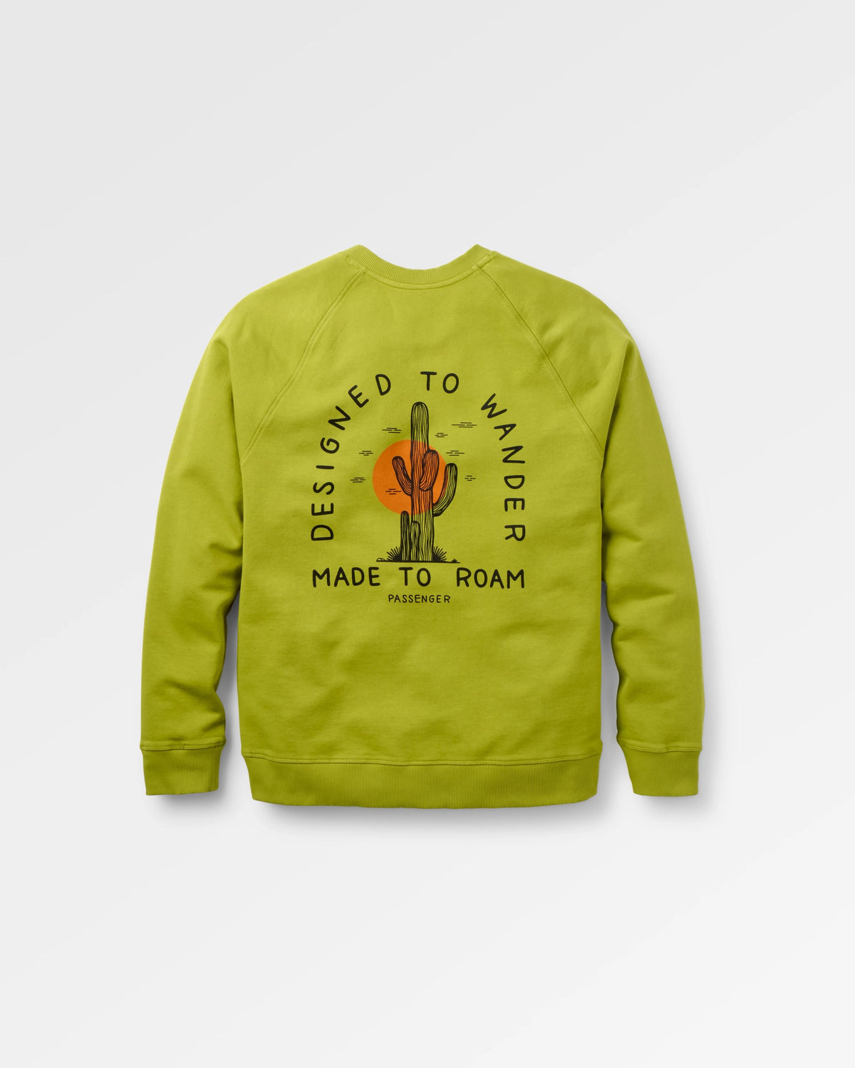 Explore Sweatshirt - Tea Green - Flatlay