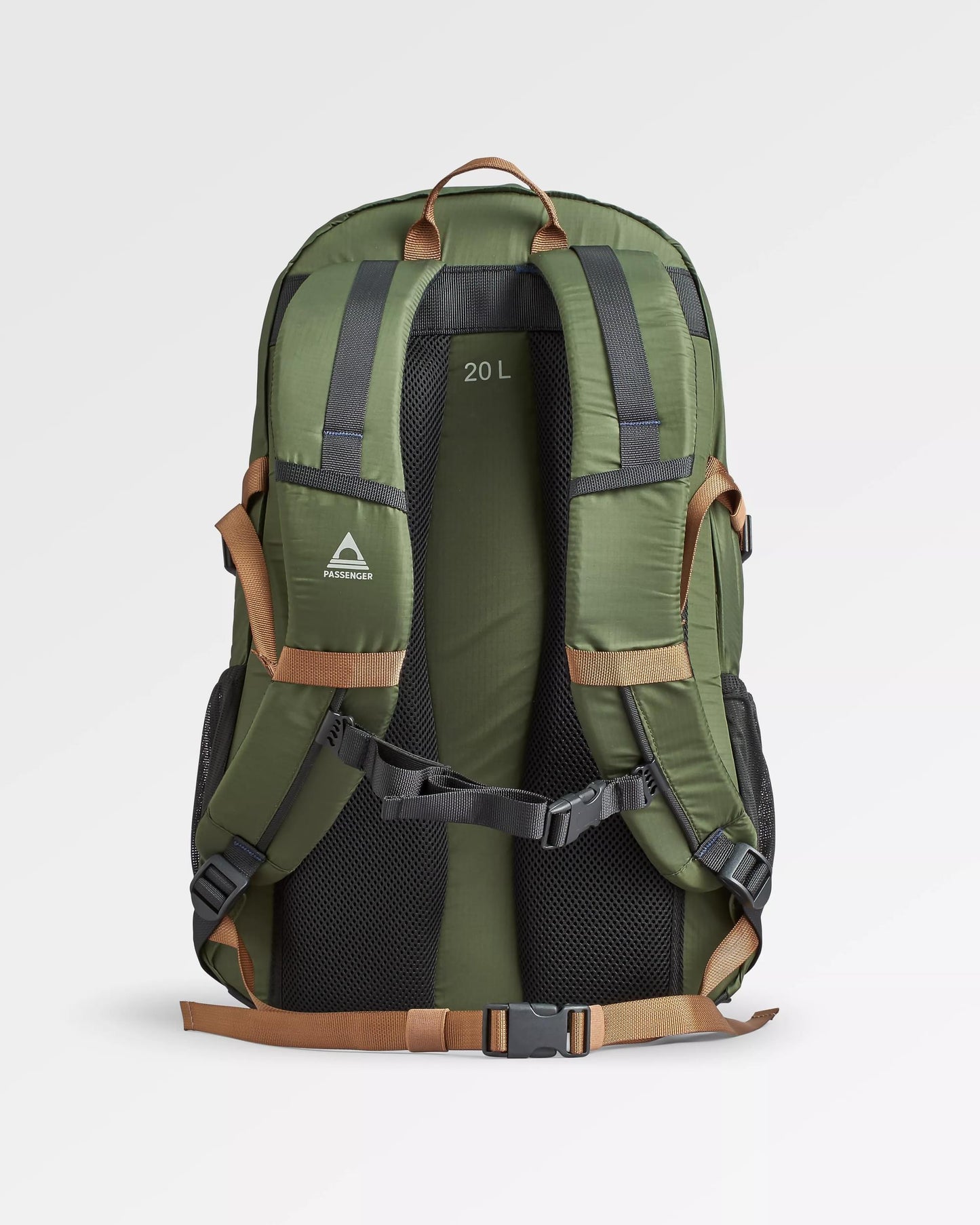 Track Recycled 20L Backpack - Fir Tree - Flatlay