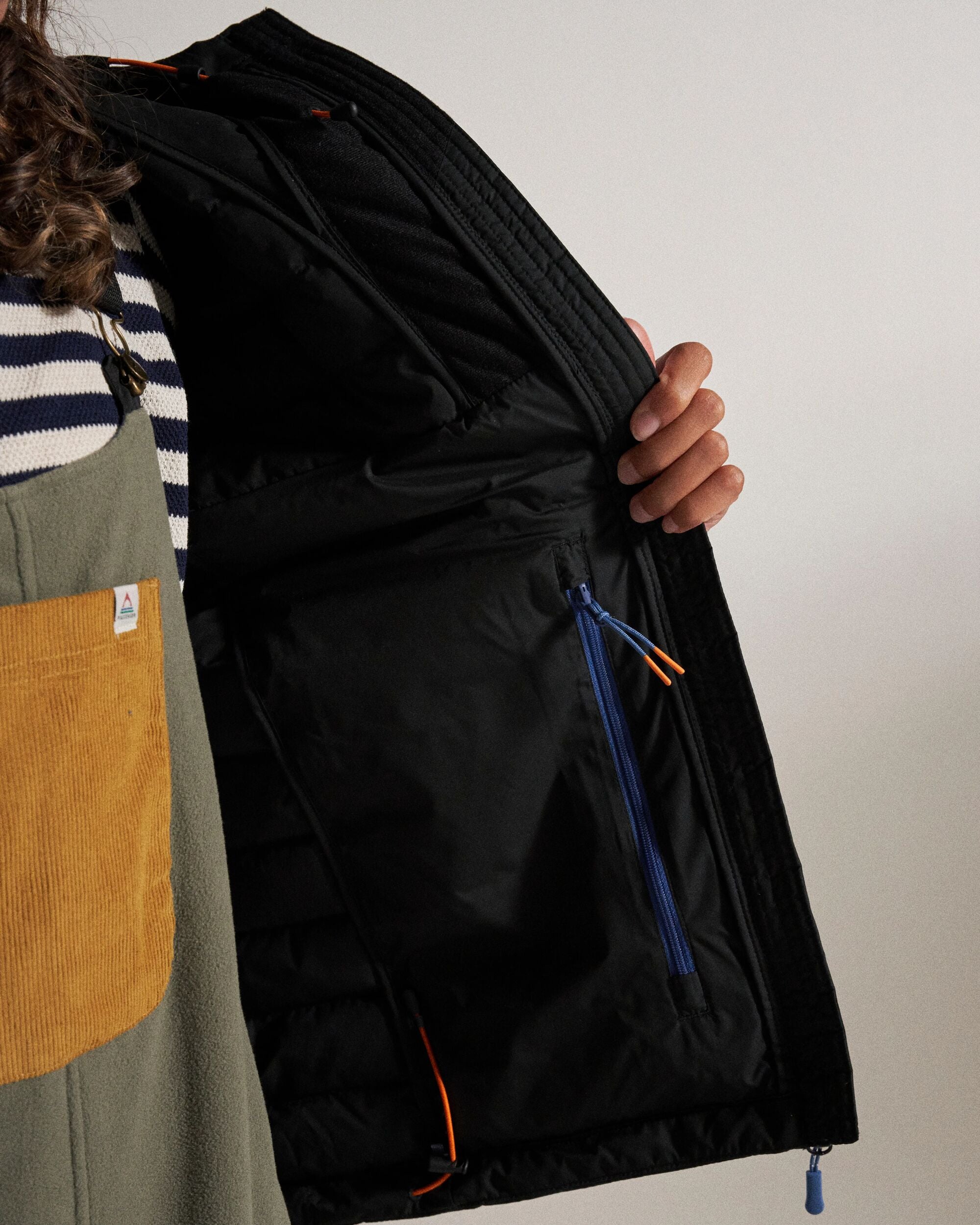 Northstar Down Recycled Jacket - Black - Studio Model