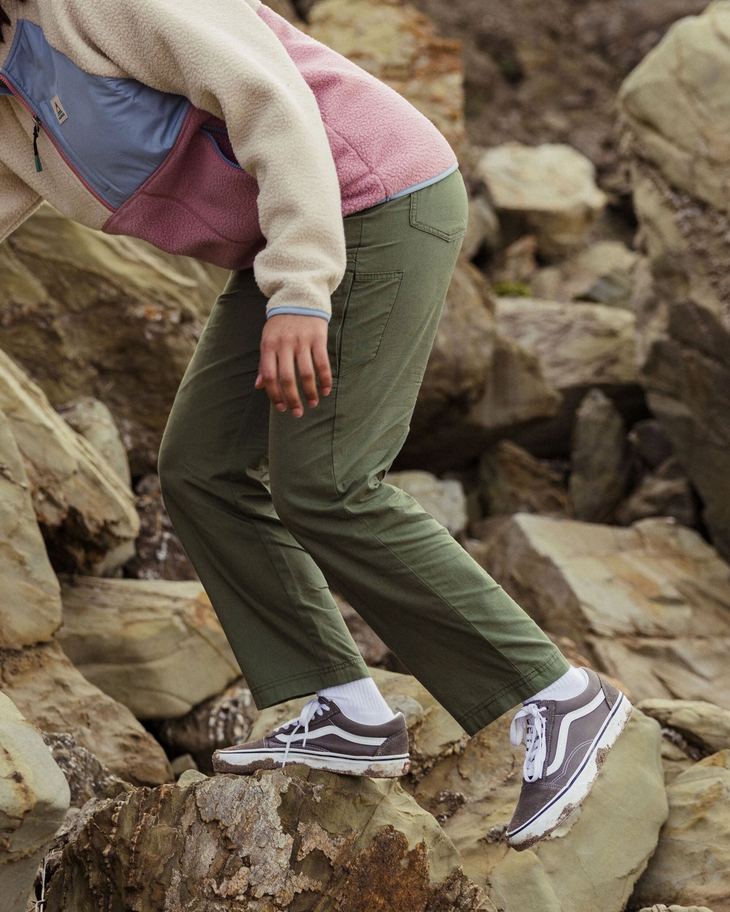Talis Light Casual Trouser - Wild Green