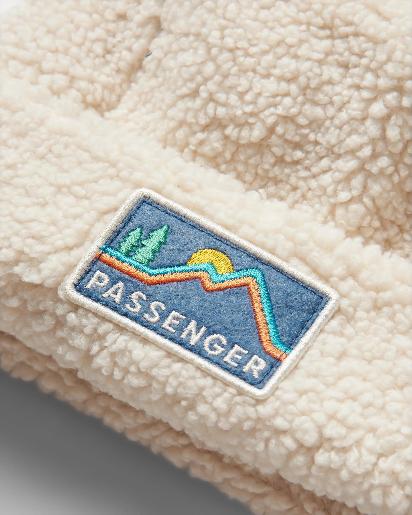 Peak Recycled Sherpa Beanie - Birch