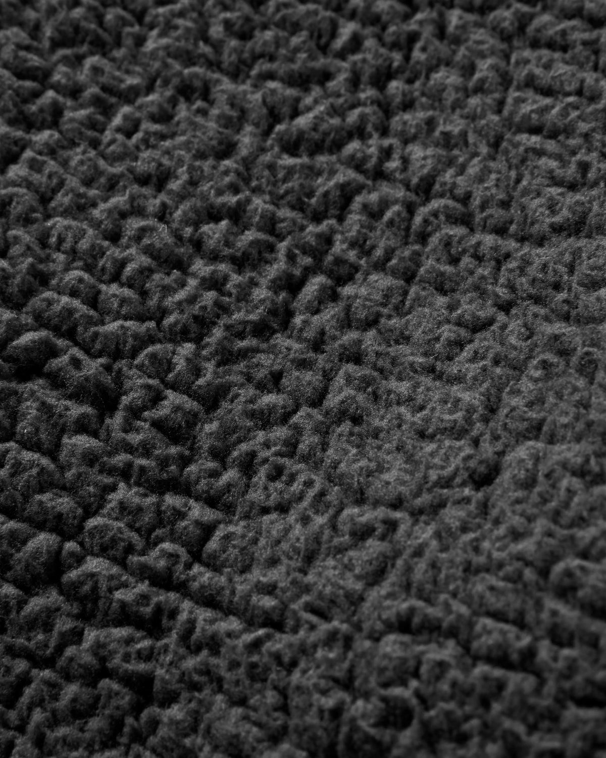 Waves Recycled Sherpa Lined Changing Robe - Mosaic Mountain Charcoal - Flatlay
