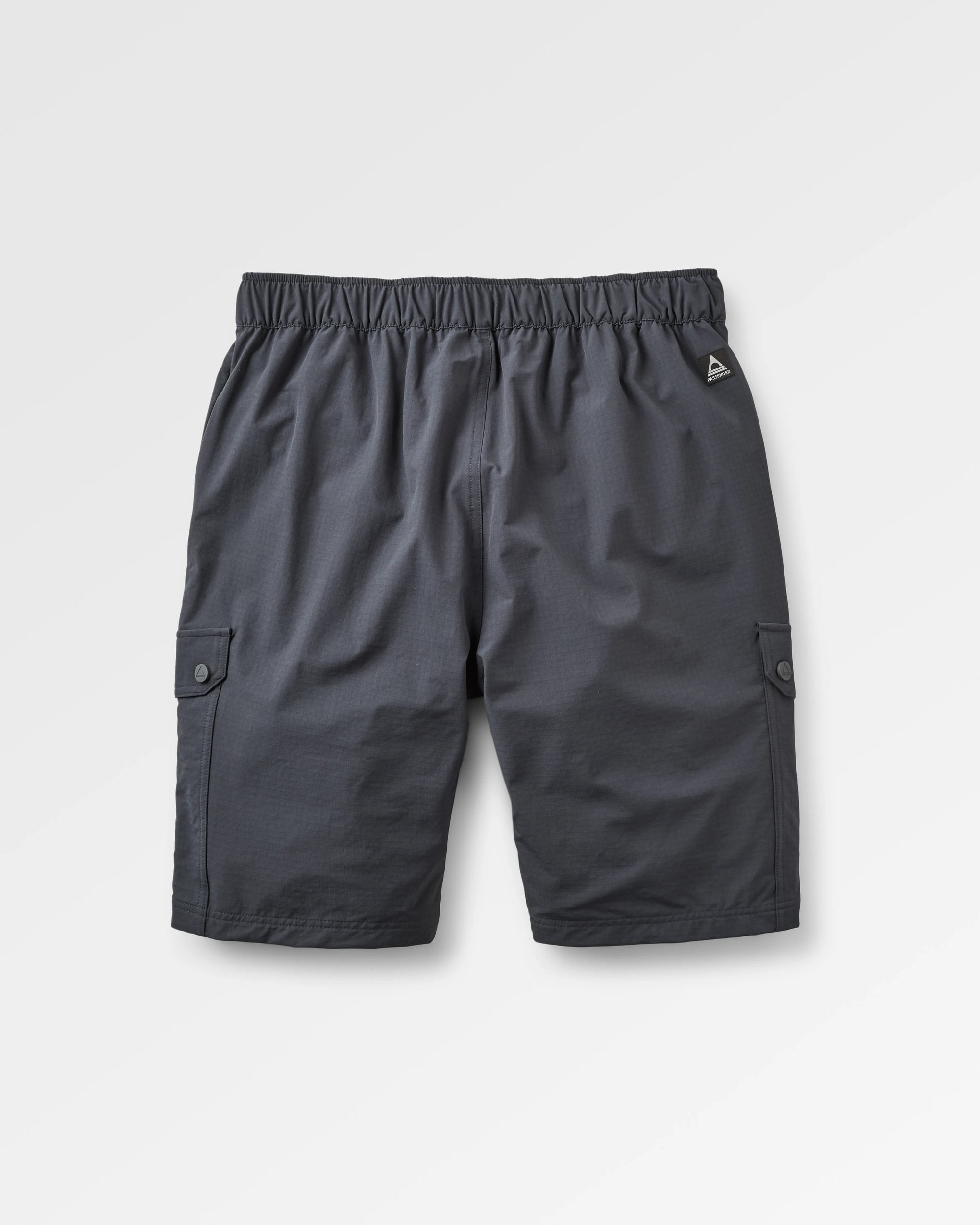 Stride Recycled Active Trail Short - Black - Flatlay
