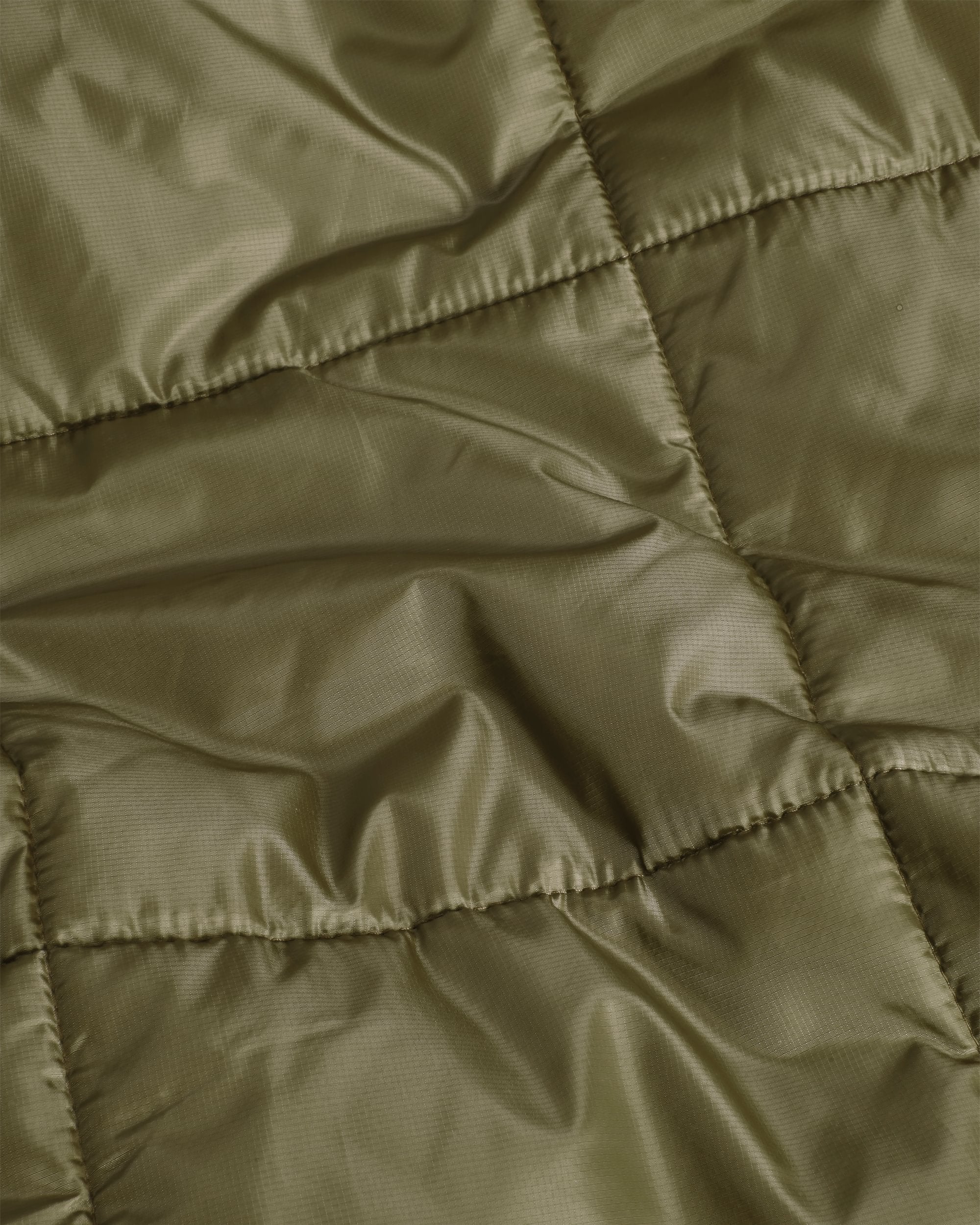 Travel Recycled Ripstop Blanket - Khaki - Flatlay