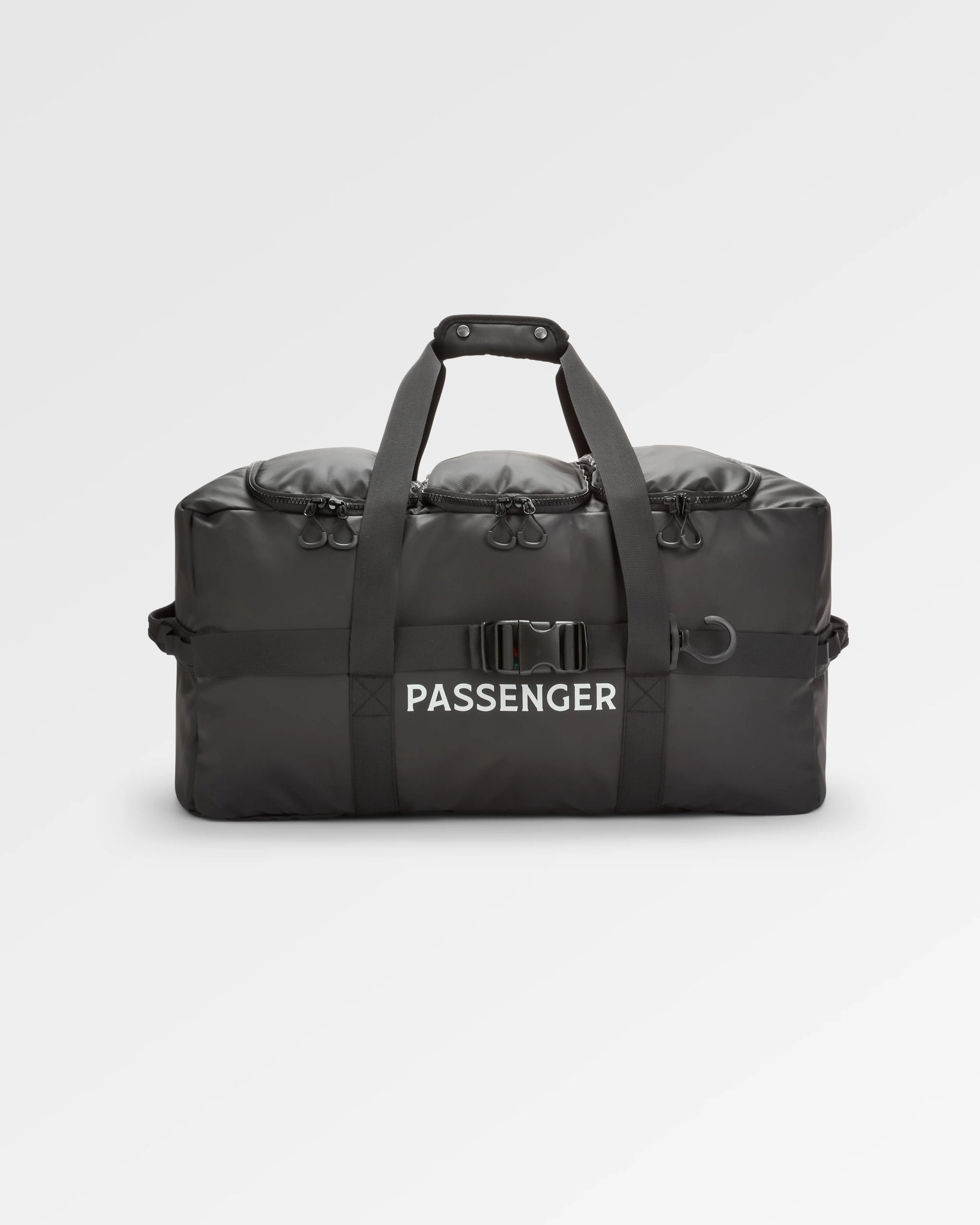 Vandrobe Recycled Duffel - Black - Flatlay