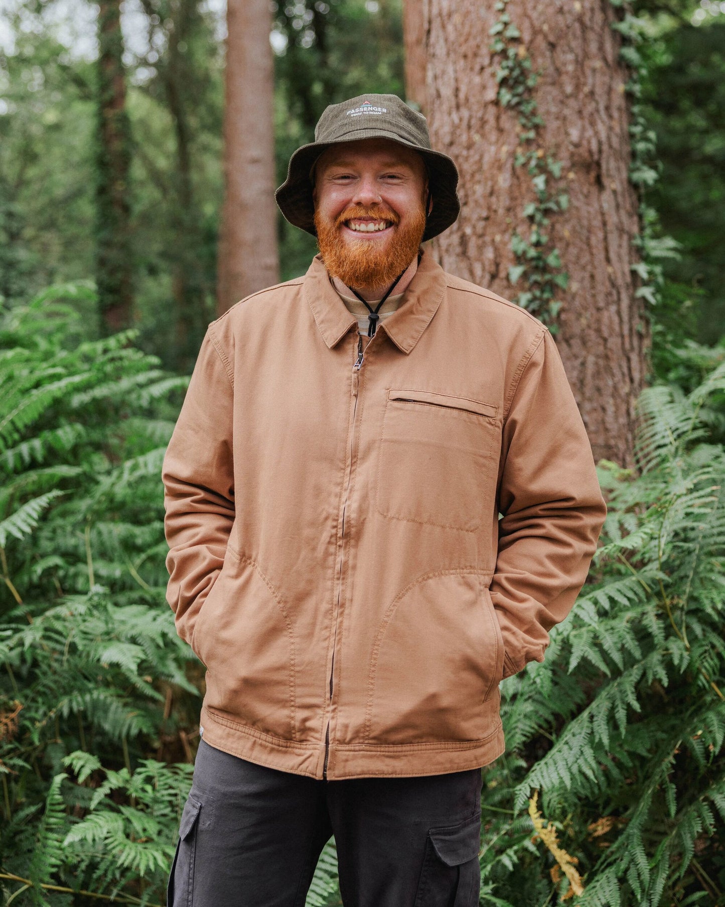 Taylor Quilted Jacket - Toffee - Lifestyle