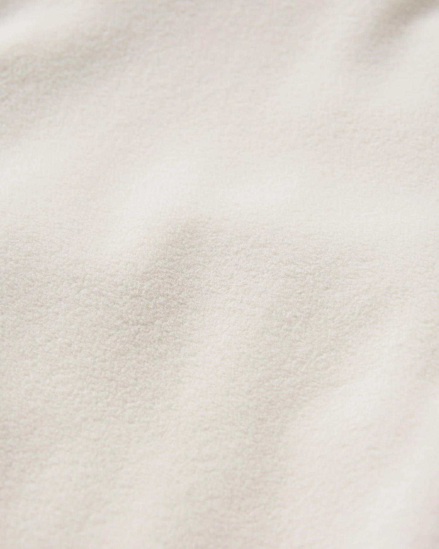 Ayla Recycled Micro Polartec® Fleece - Vintage White - Flatlay