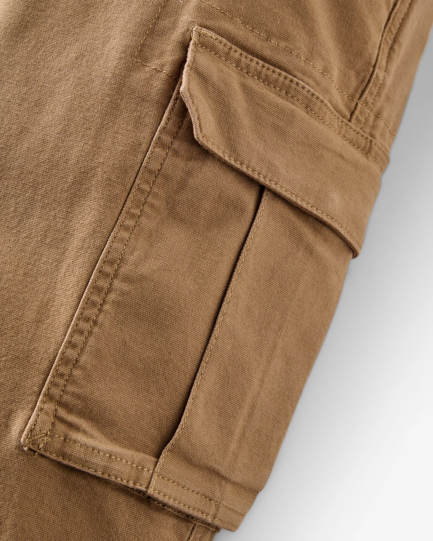 Lakeside Cargo Trouser - Caramel - Flatlay