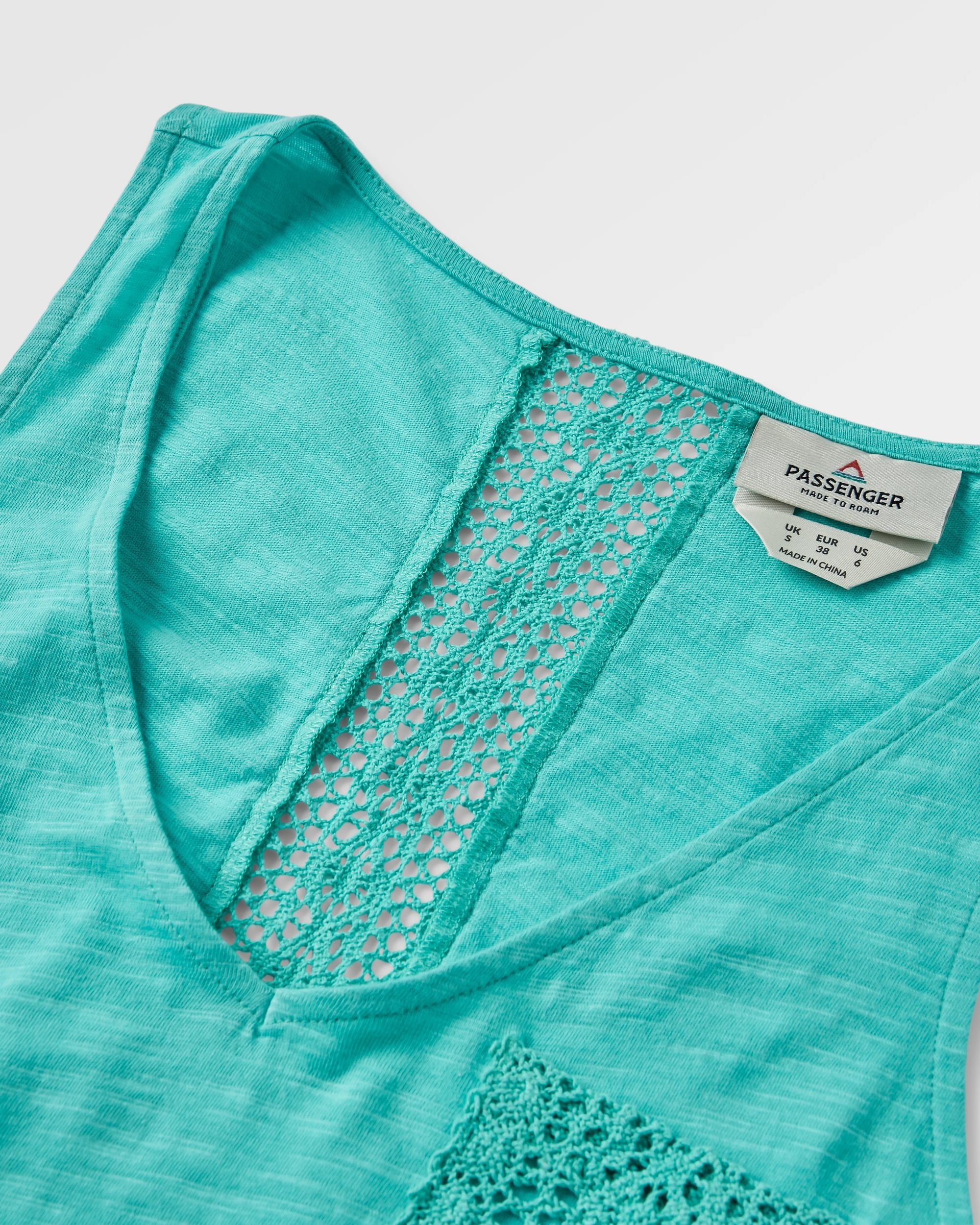 Rivergate Maxi Dress - Aqua - Flatlay