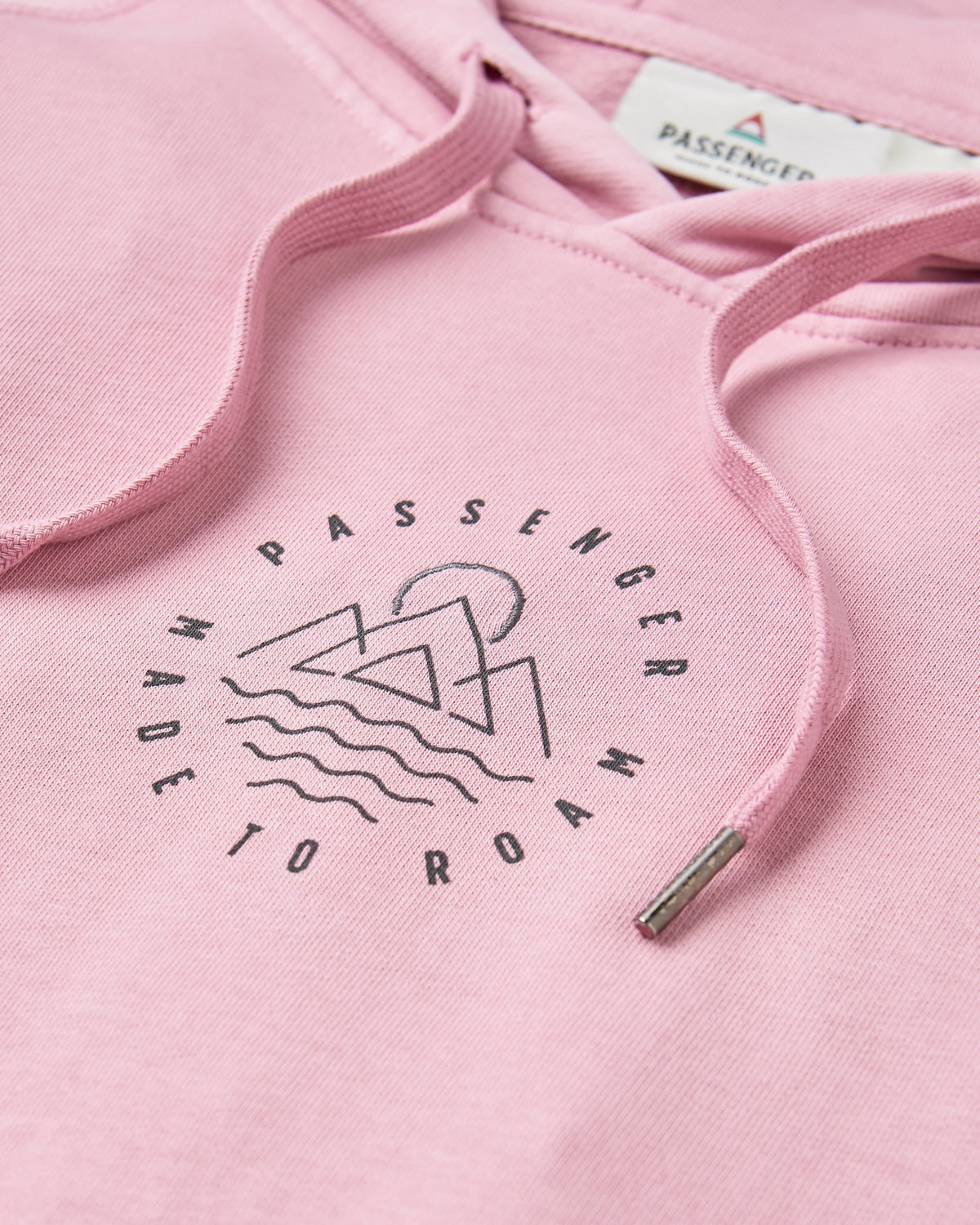 Remote Hoodie - Pink Haze - Flatlay