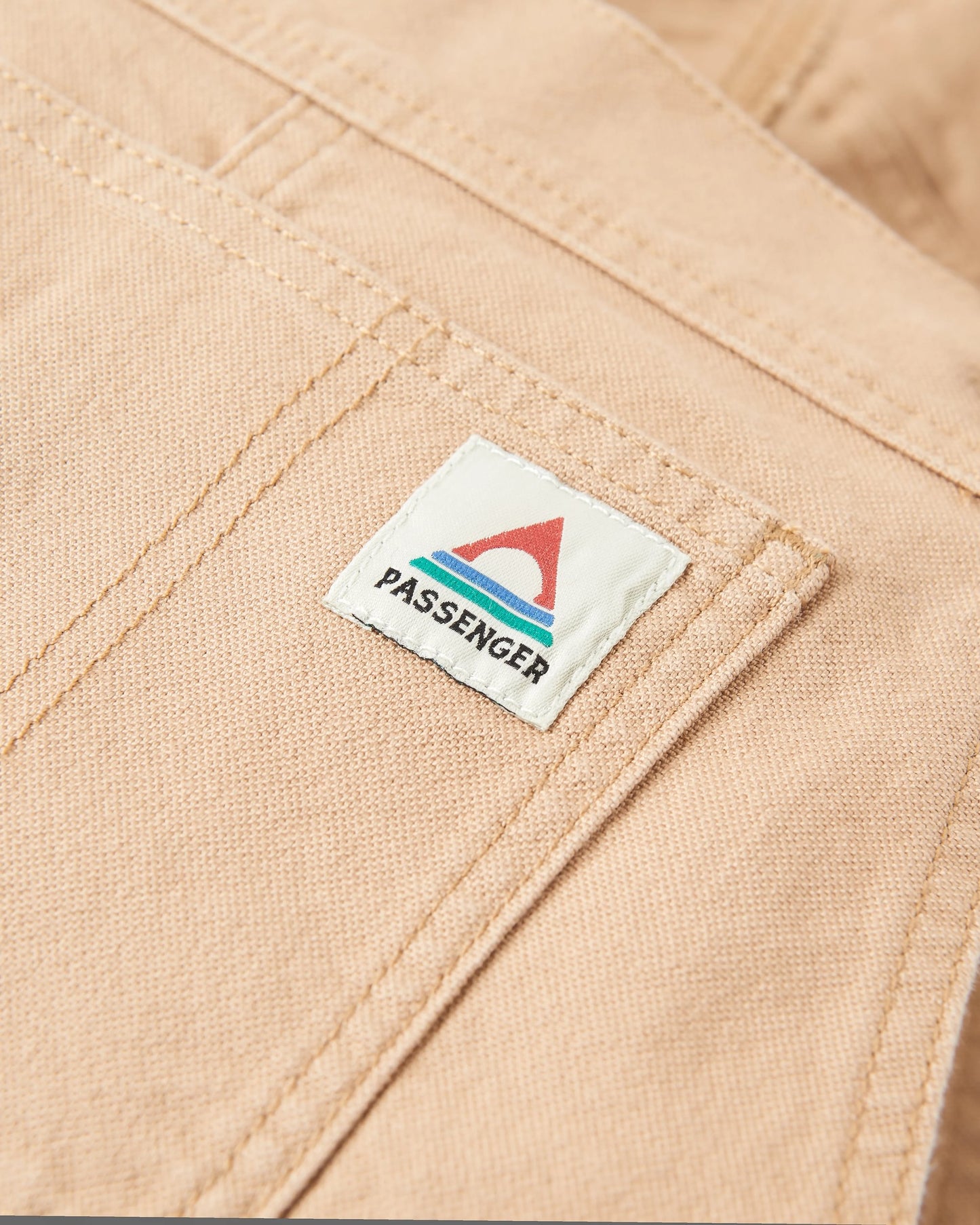 Vantage 2.0 Organic Cotton Dungaree - Biscuit - Flatlay