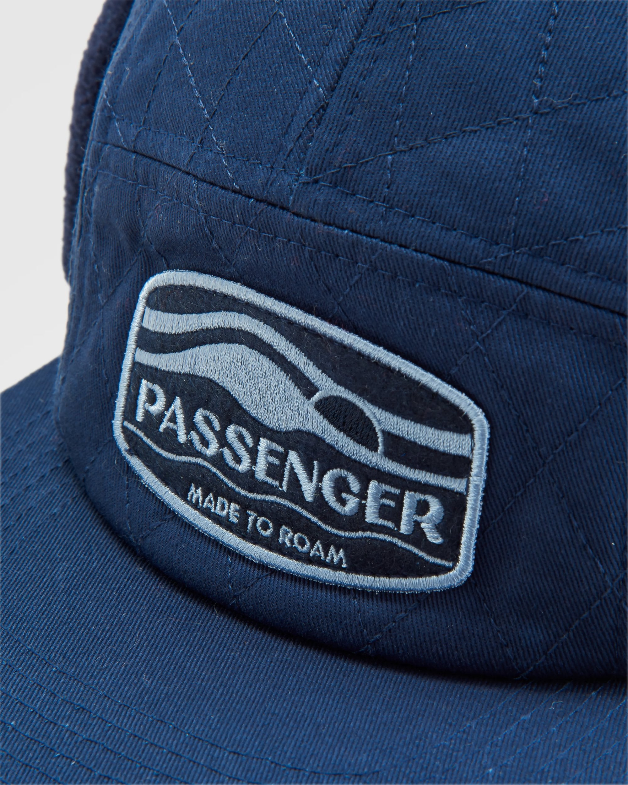 Nightfall Recycled Polar Fleece Lined Hat - Tidal Blue - Flatlay