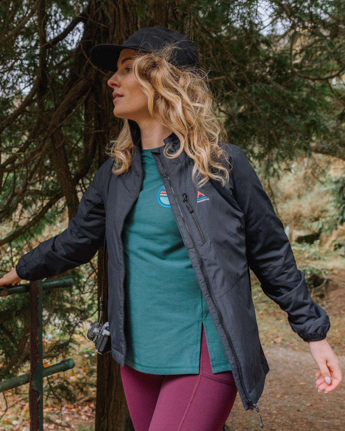 Shasta Lightweight Thermore® Hoodless Jacket - Black - Lifestyle