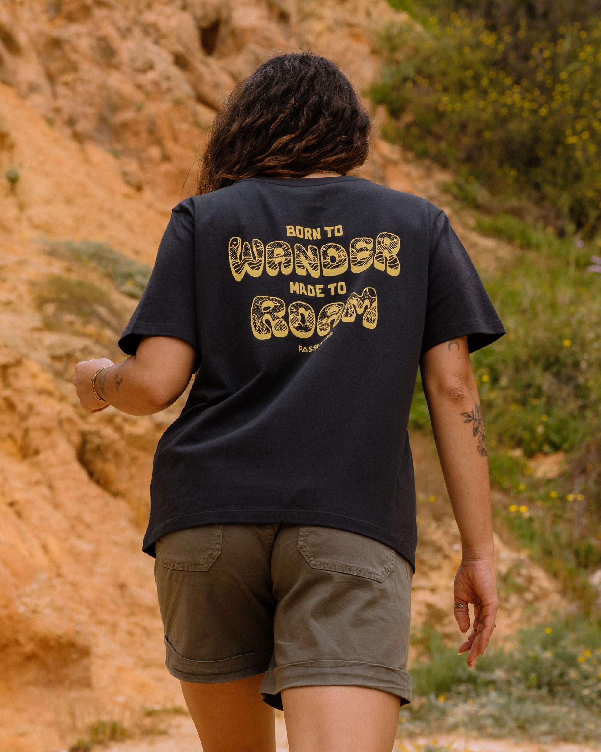 Woodcut T-Shirt - Black - Lifestyle