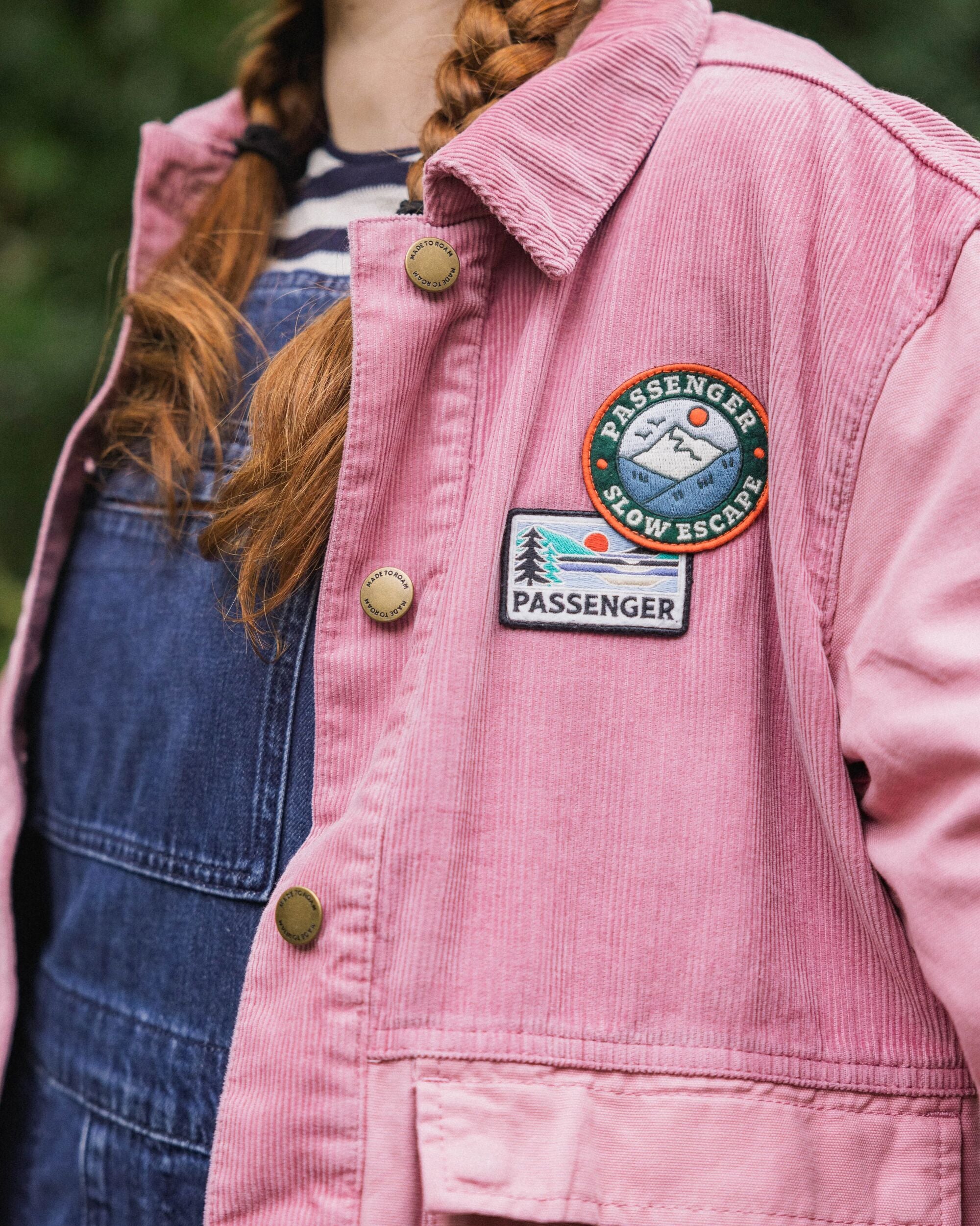 Nomad Corduroy Overshirt - Pink Haze - Lifestyle