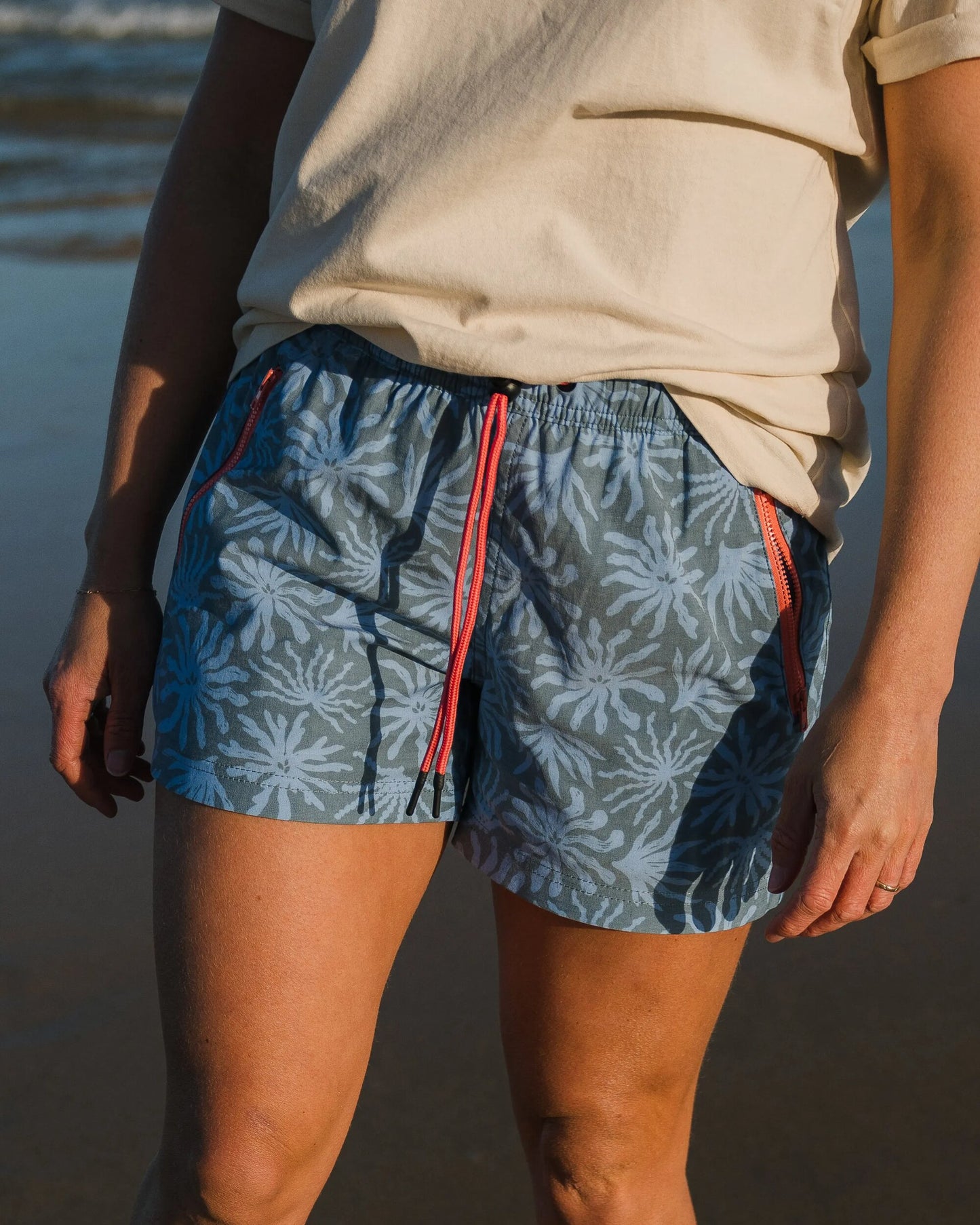 Way Out Organic All Purpose Short - Seaweed Blue Steel