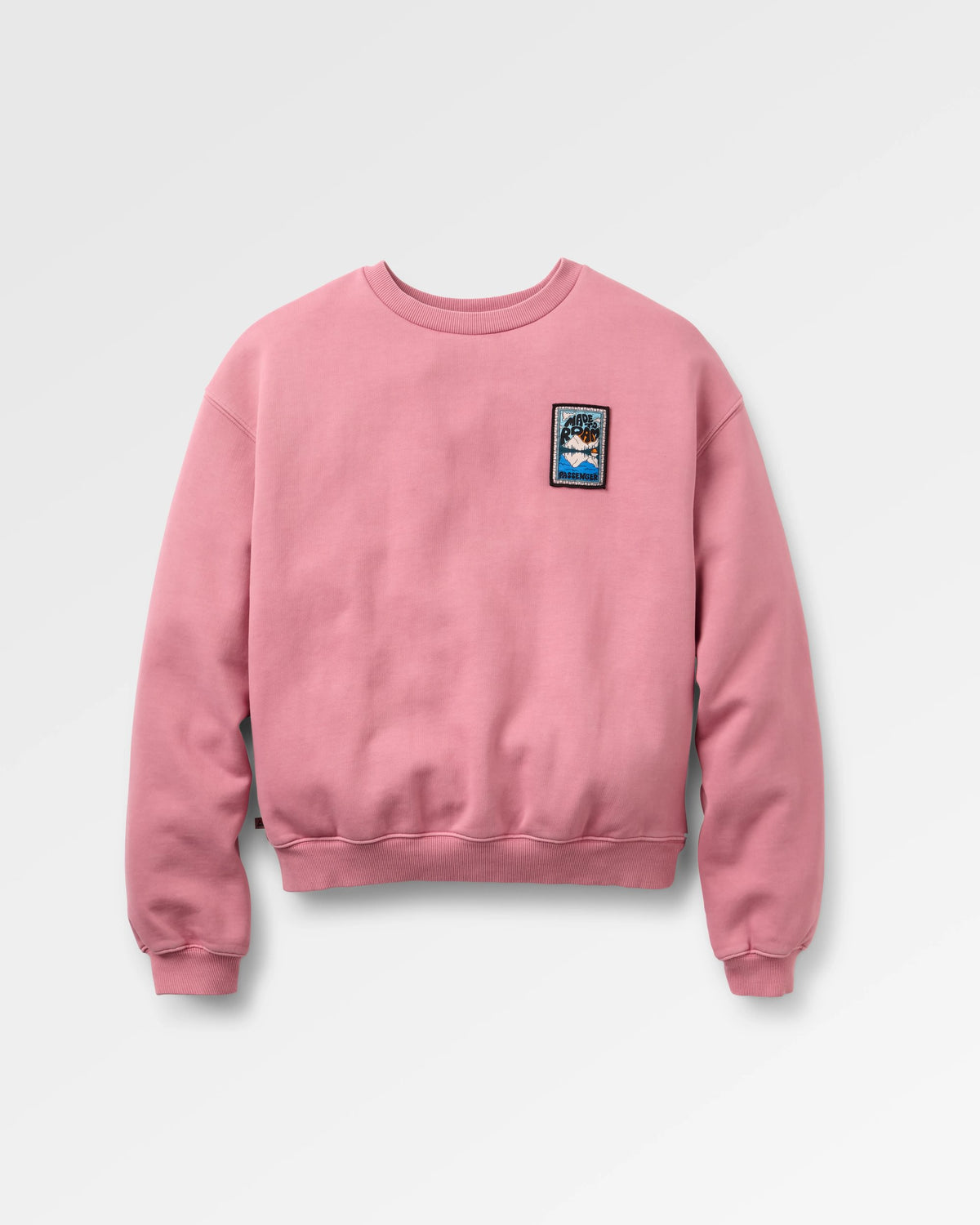 Downtime Heavyweight Sweatshirt - Pink Haze - Flatlay