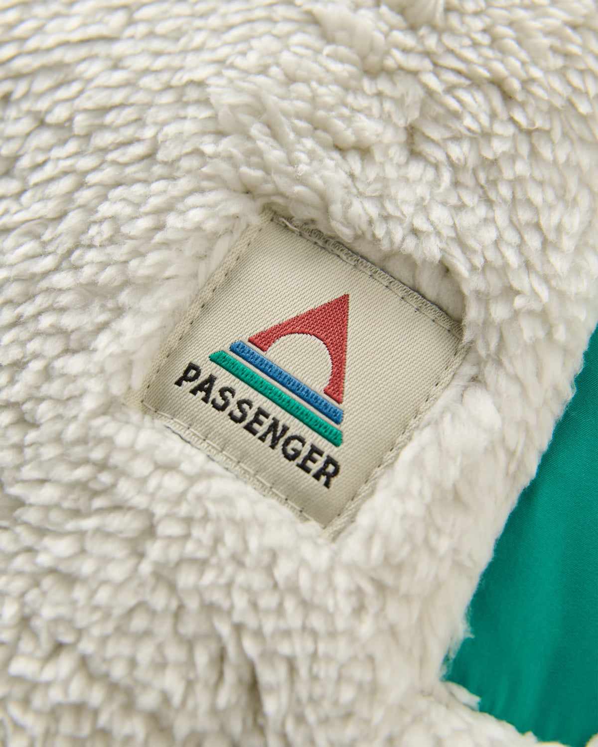Beaumont Recycled Sherpa Hoodless Fleece - Dawn Grey - Flatlay