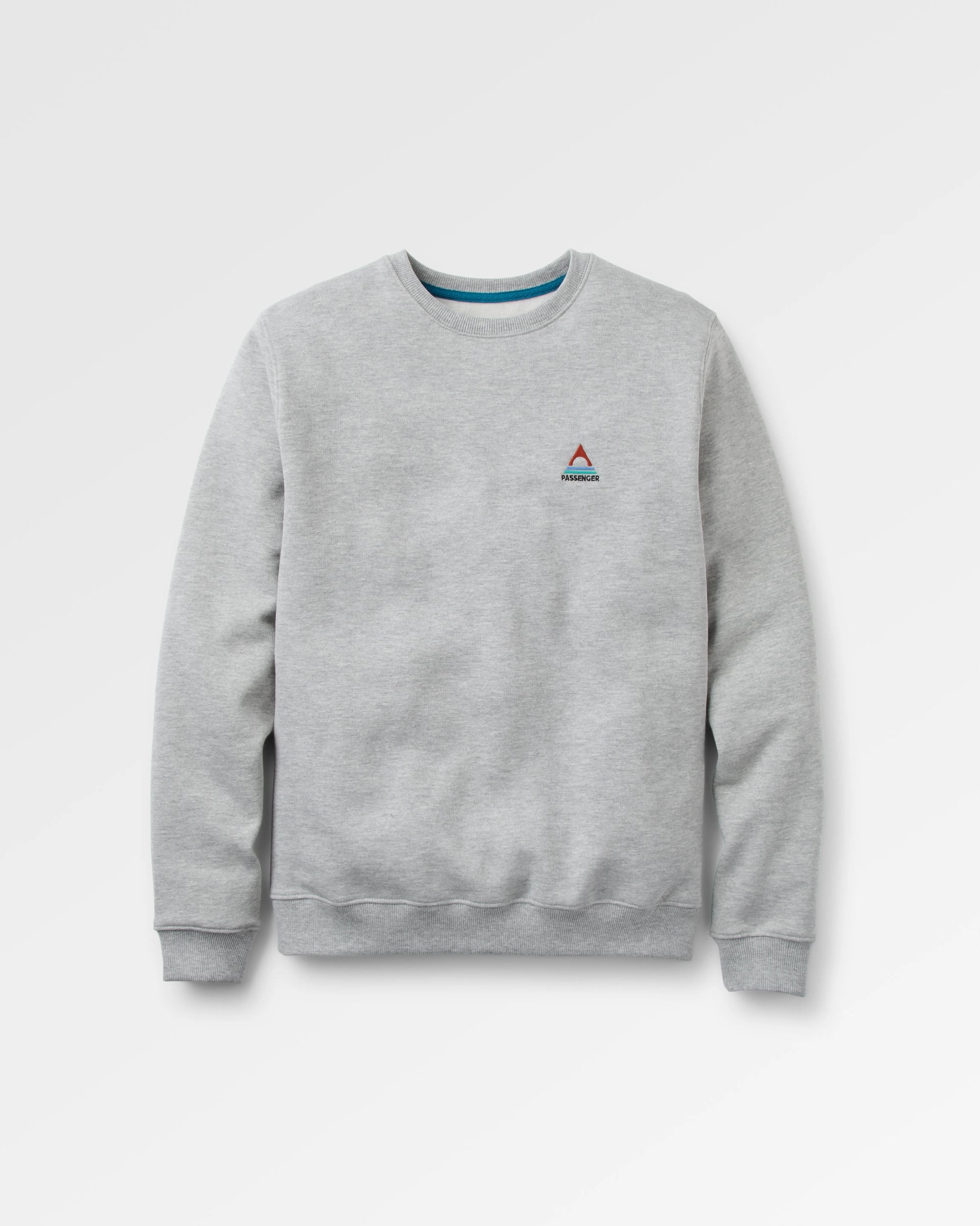 Vita Organic Cotton Sweatshirt - Grey Marl - Flatlay