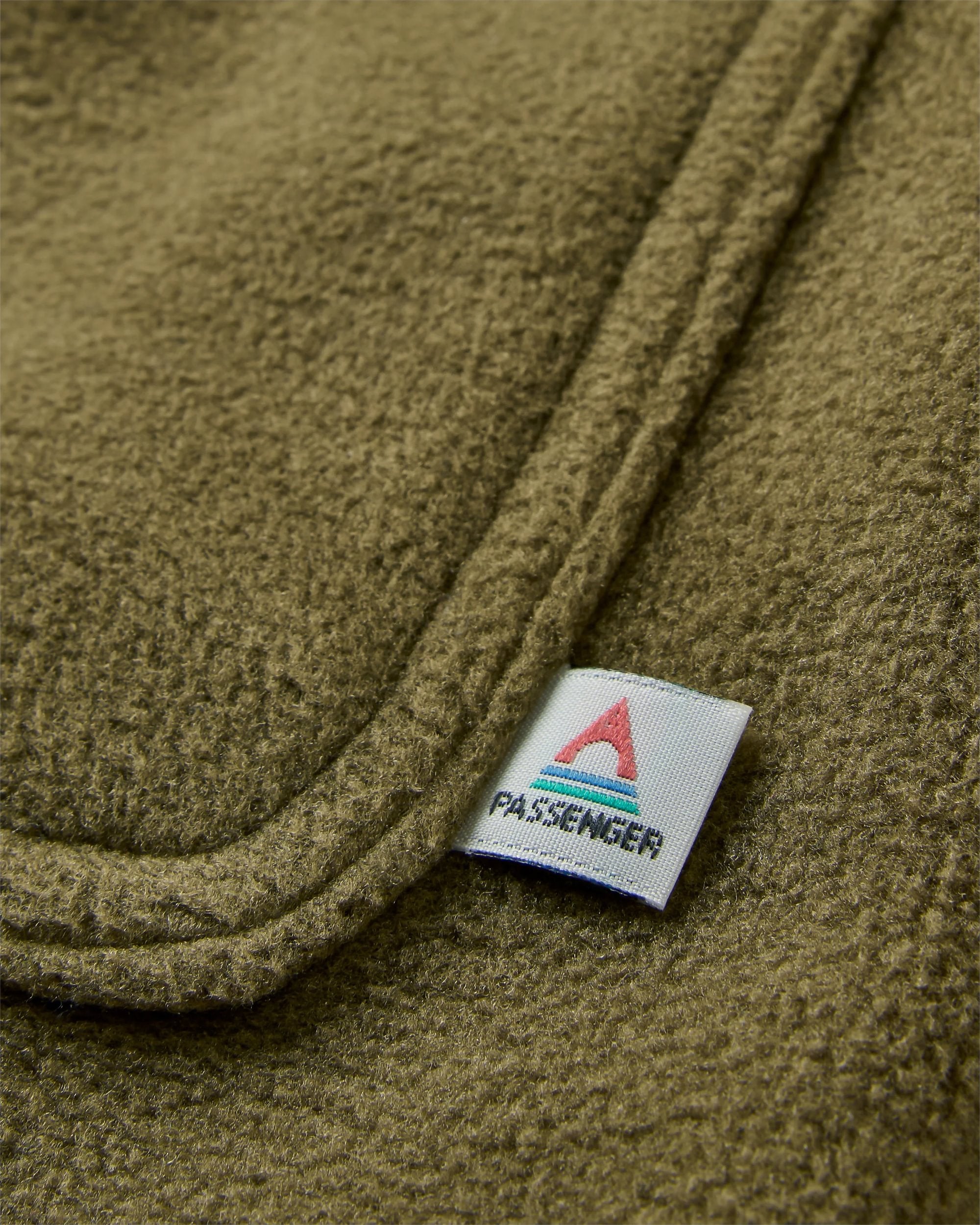 Adapt Polartec® Overshirt - Dark Olive - Flatlay