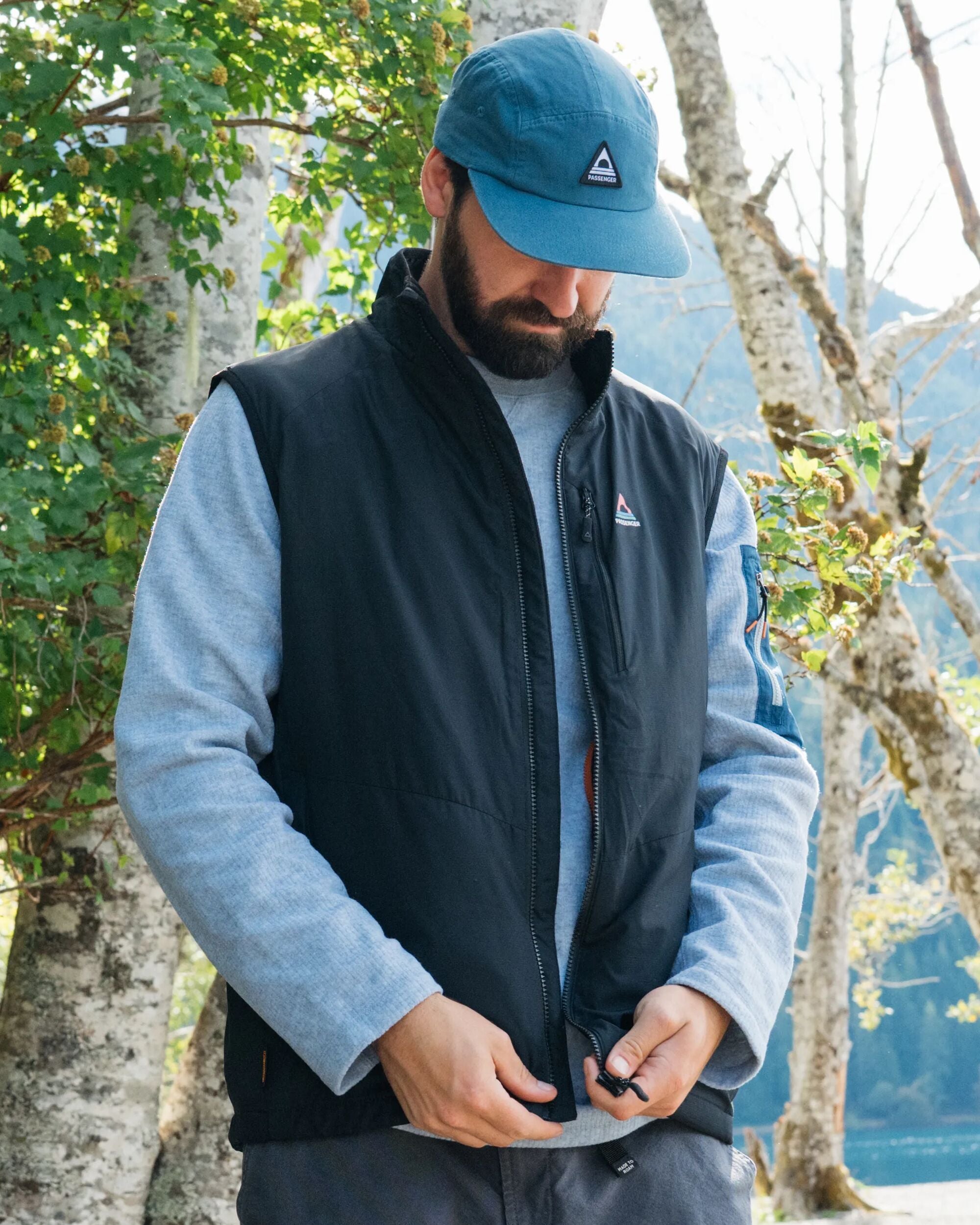 Daybreak Lightweight Recycled Thermore® Insulated Gilet - Black - Lifestyle