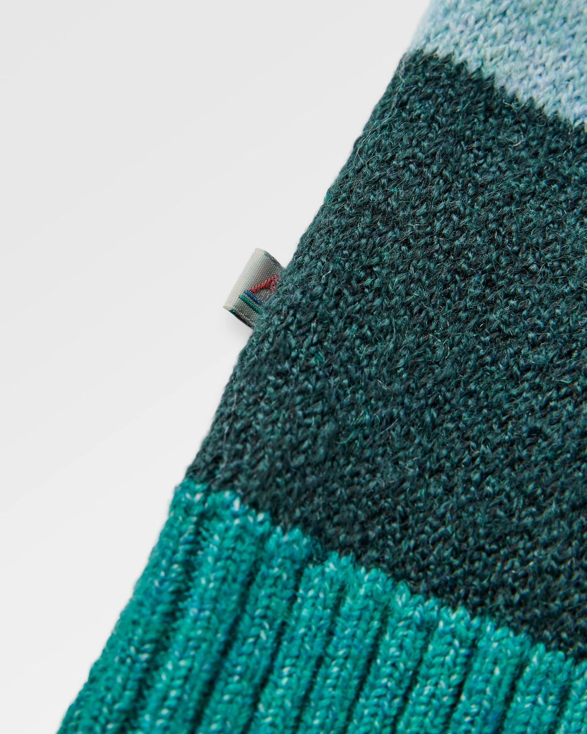 Scenic Recycled Long Knitted Cardigan - Scenic Rich Navy - Flatlay