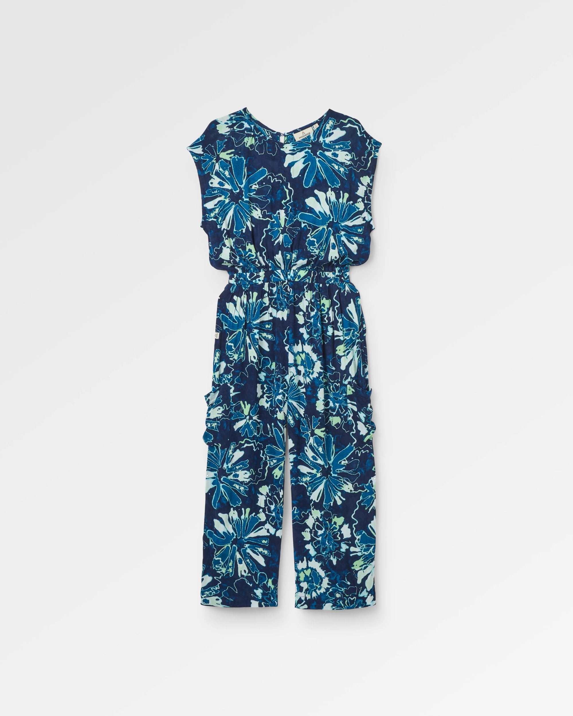 Thimbleberry Jumpsuit - Frost Rich Navy - Flatlay