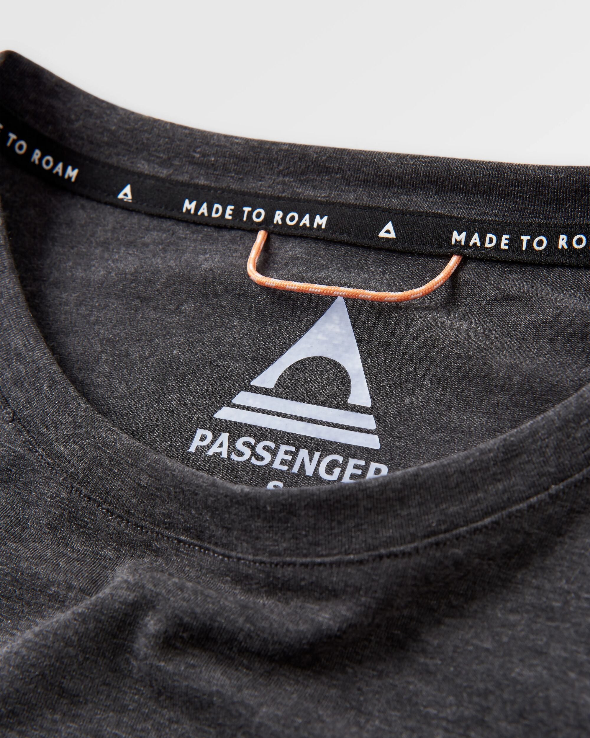 Sorrento Recycled Active LS T-Shirt - Black - Flatlay