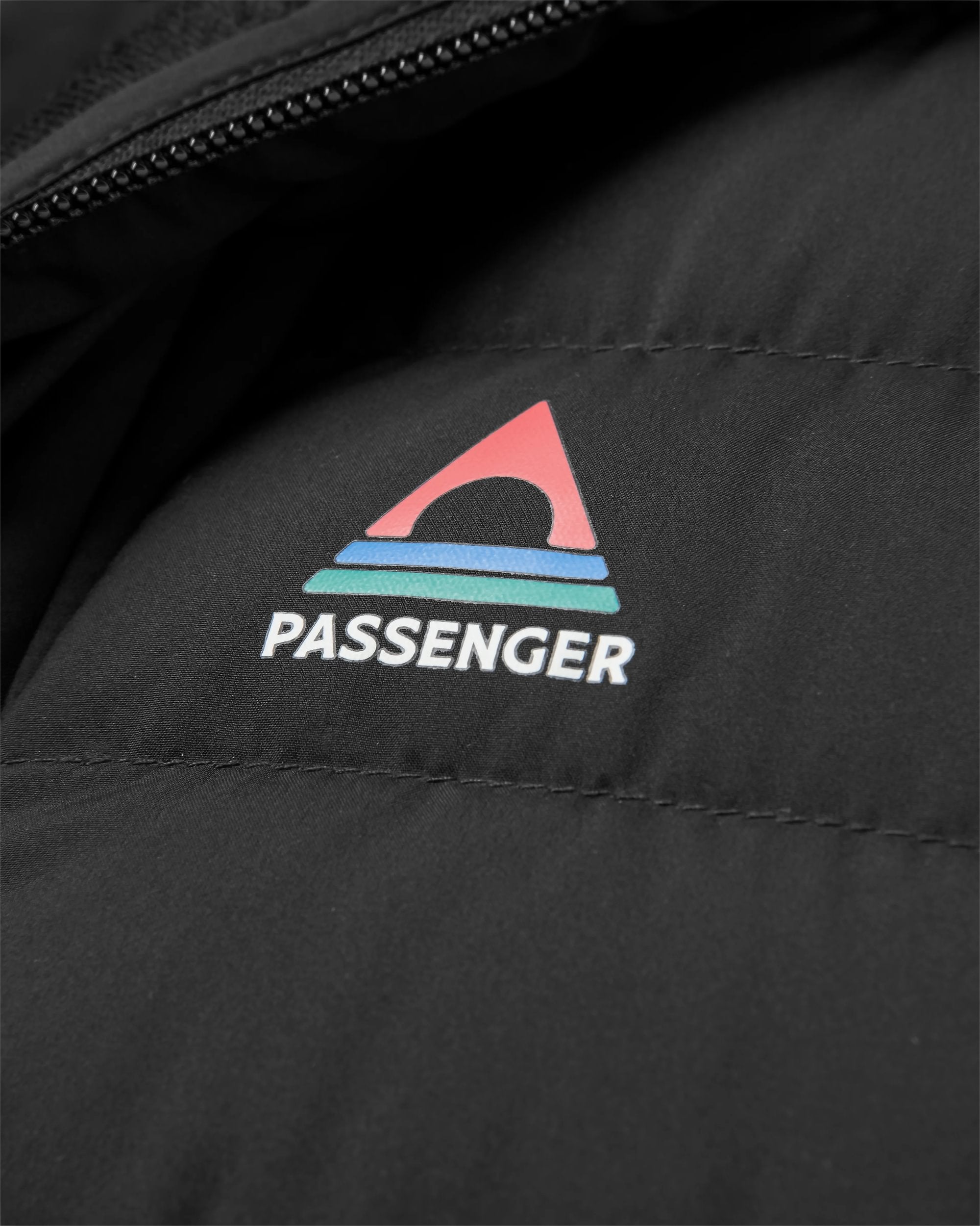 Ashland Down Recycled Jacket - Black - Flatlay