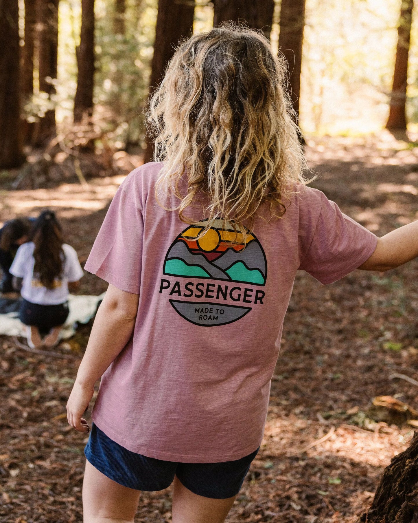 Laidback Recycled Cotton T-Shirt - Pink Haze - Lifestyle
