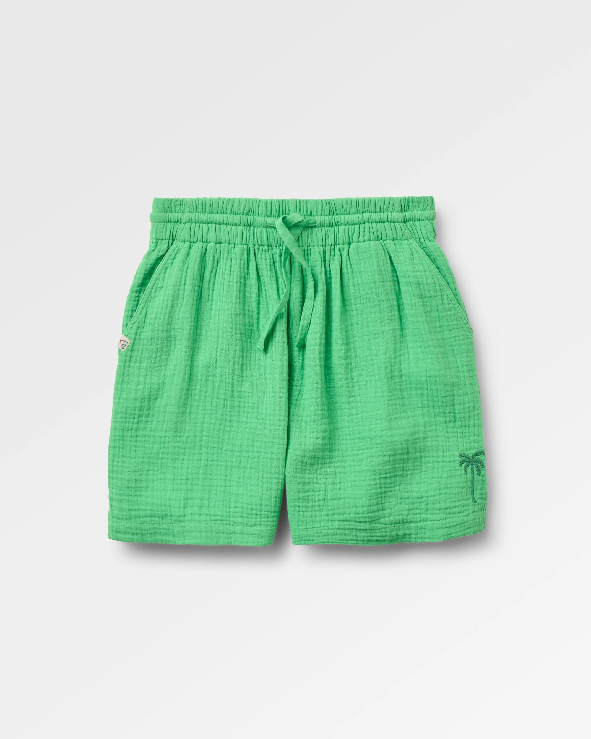 Waveney Short - True Green - Flatlay