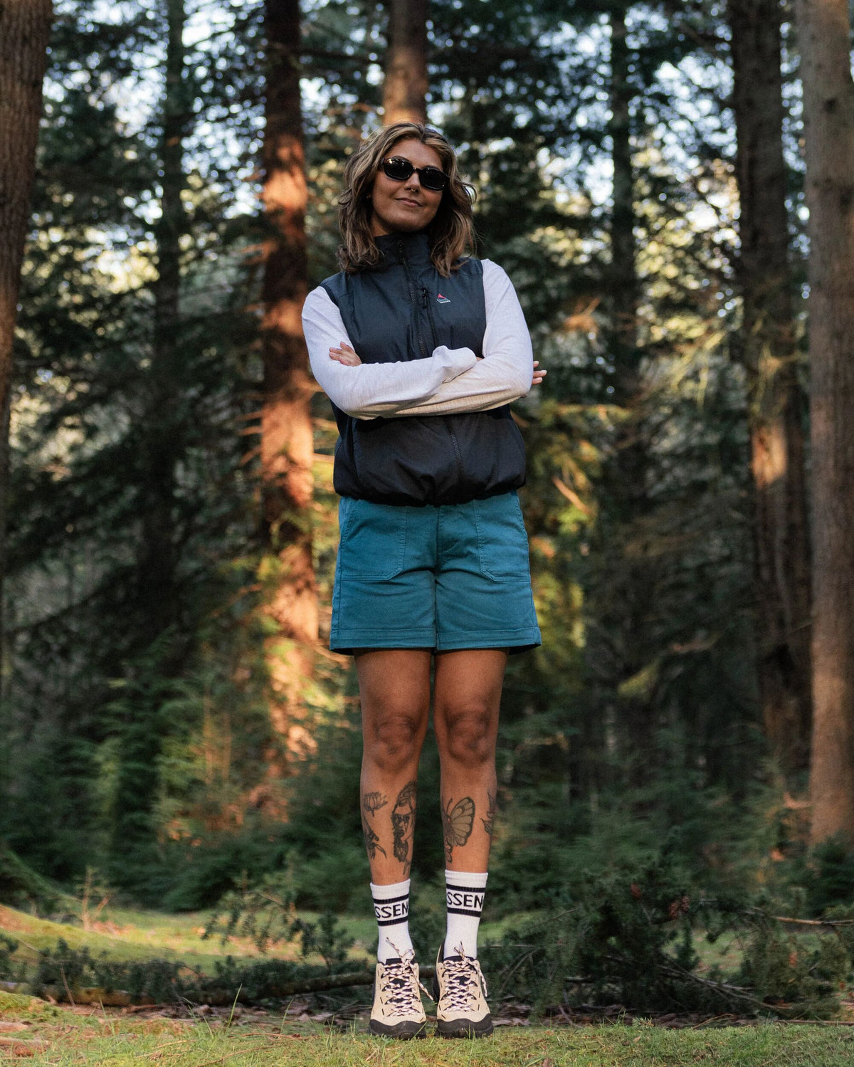 Carriso Short - Blue Steel - Lifestyle