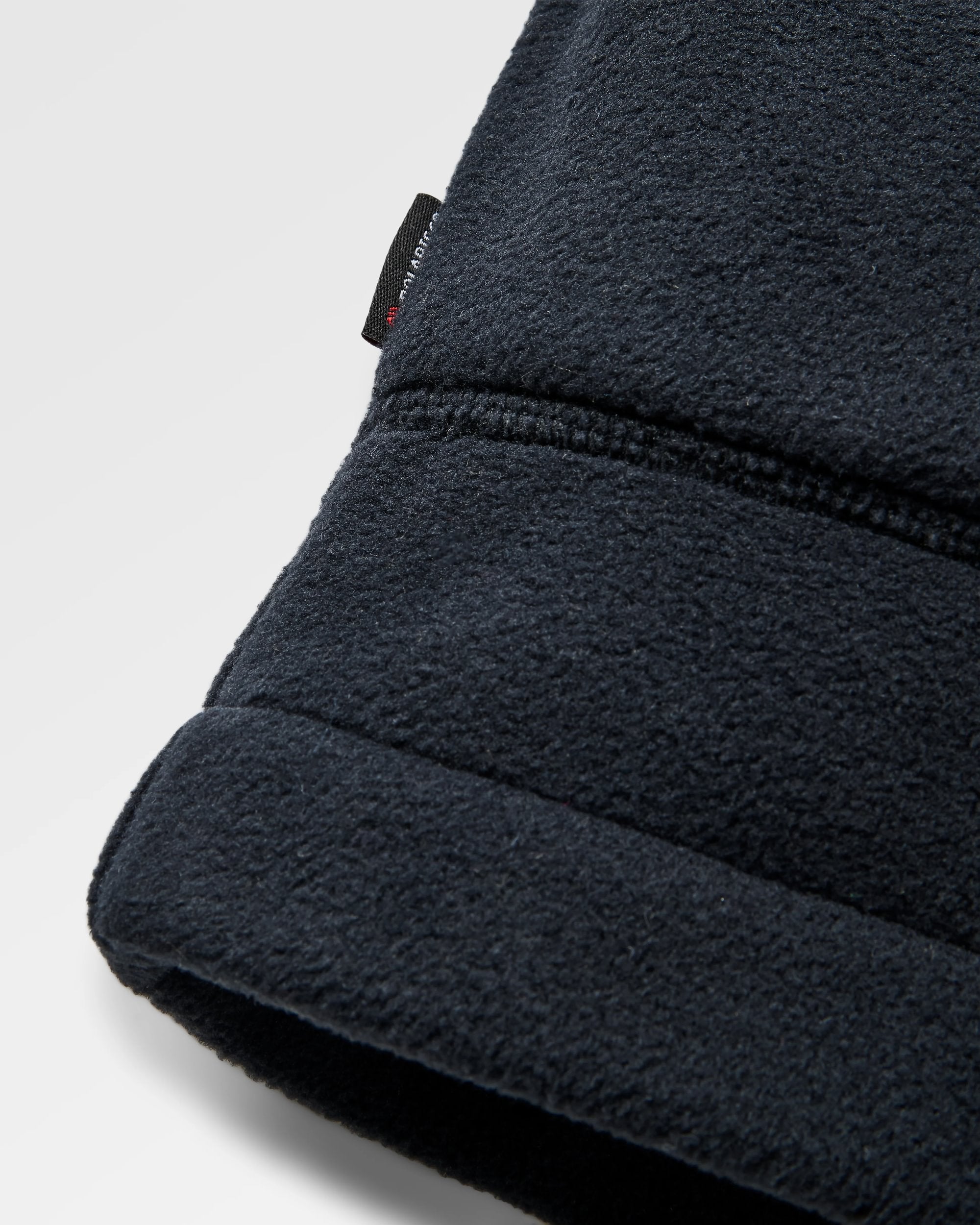 Adapt Fleece Overshirt - Black - Flatlay