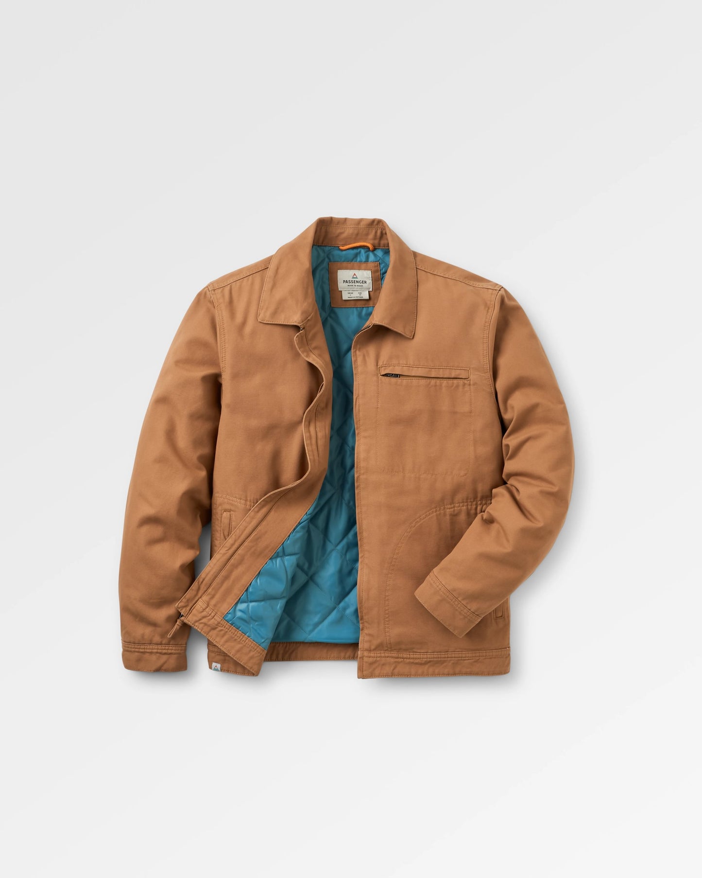 Taylor Quilted Jacket - Toffee - Flatlay