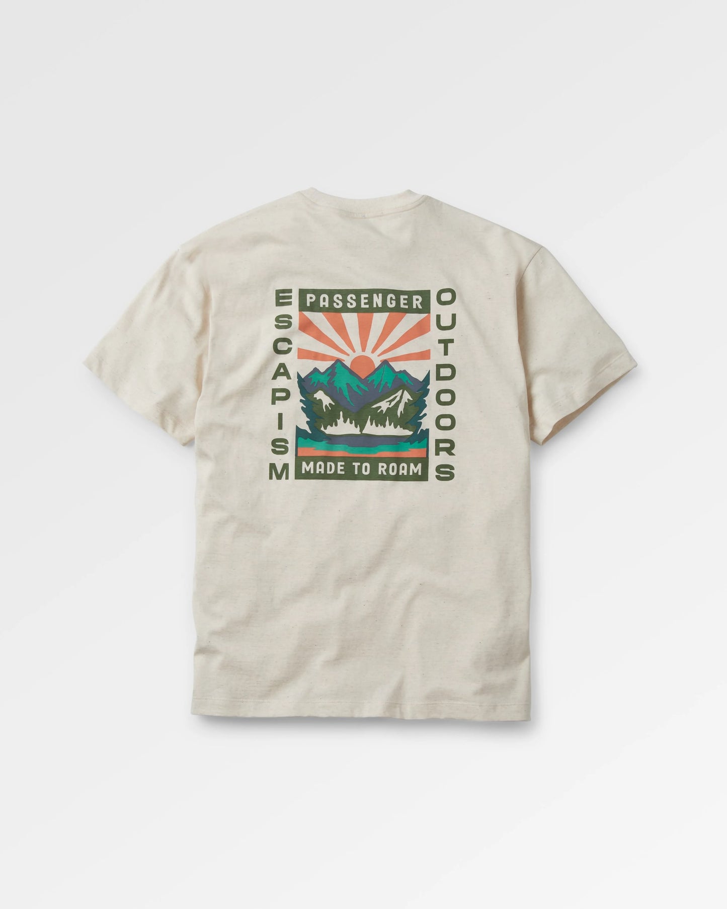 Sierra Recycled Relaxed Fit T-Shirt - Milky Marl