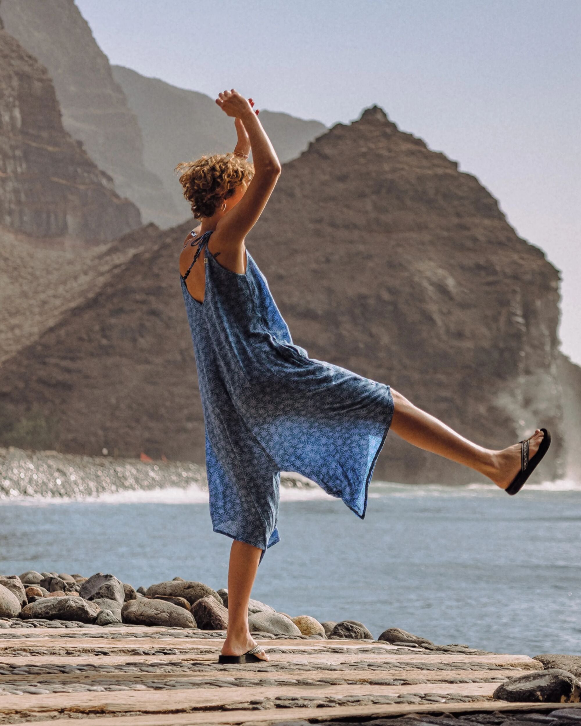 Copetín Jumpsuit - Seaweed Blue Steel - Lifestyle