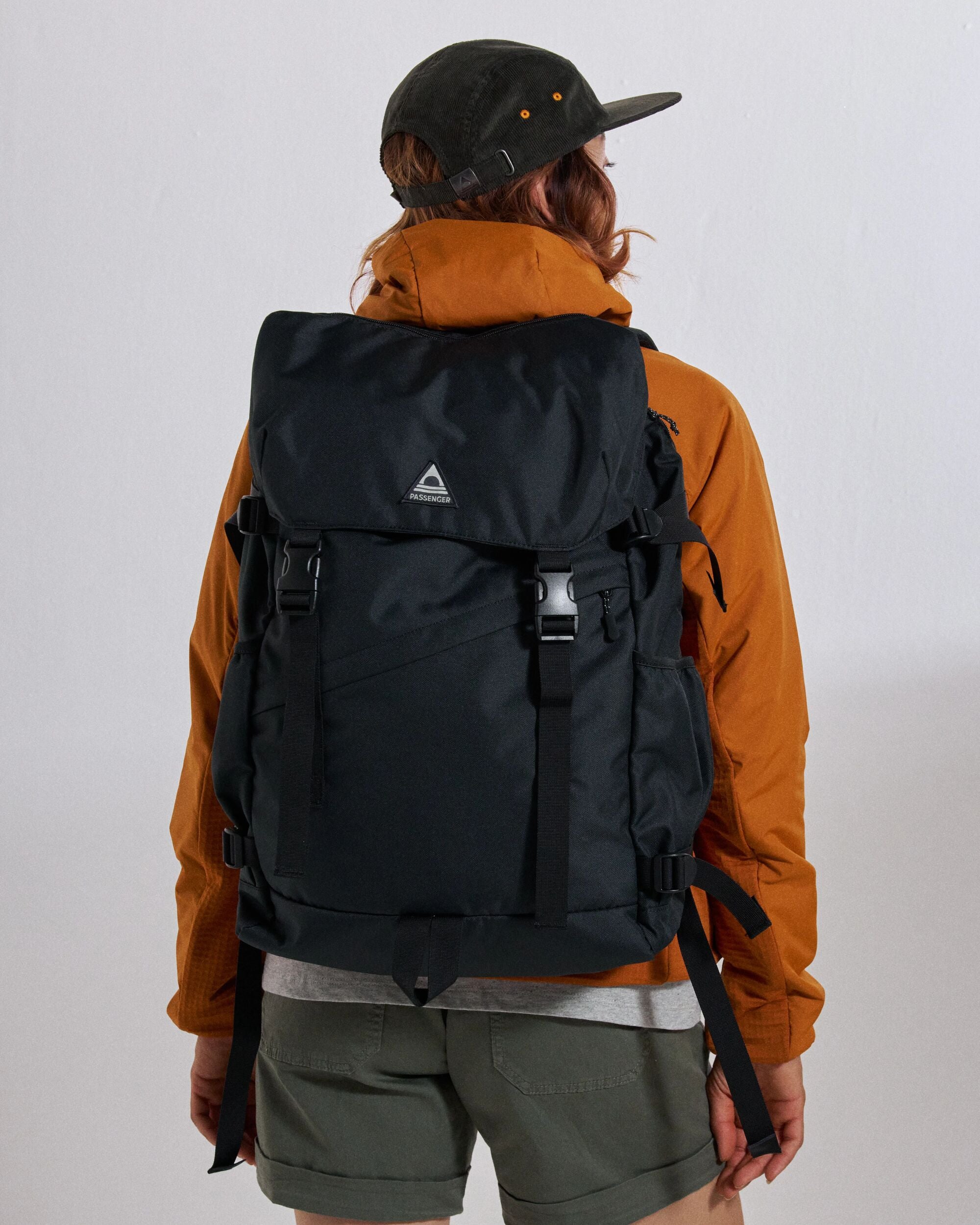 Boondocker 32L Backpack - Black - Studio Model - Female