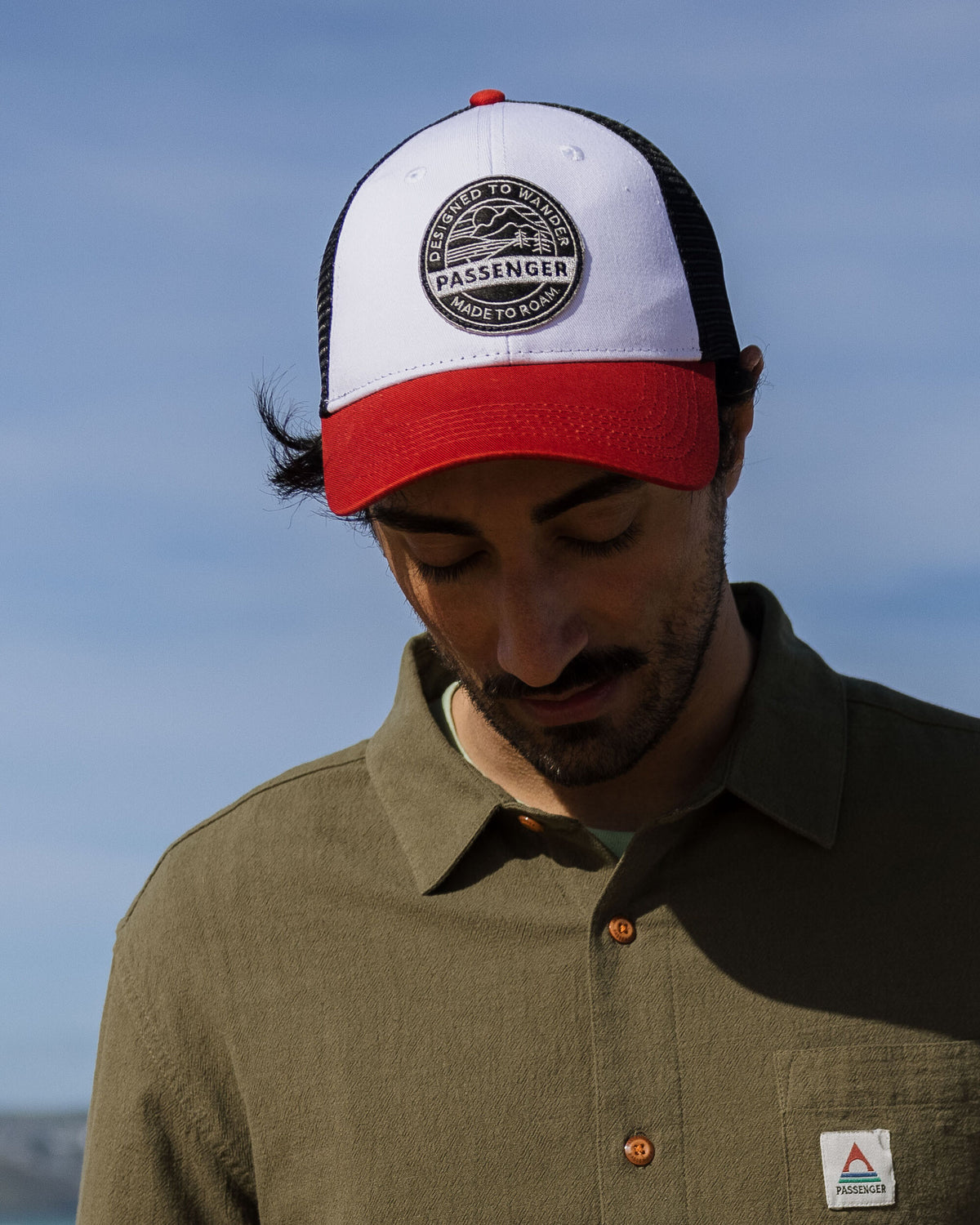 Odyssey Mesh Snapback Cap - Black/Red Spice - Lifestyle - Male
