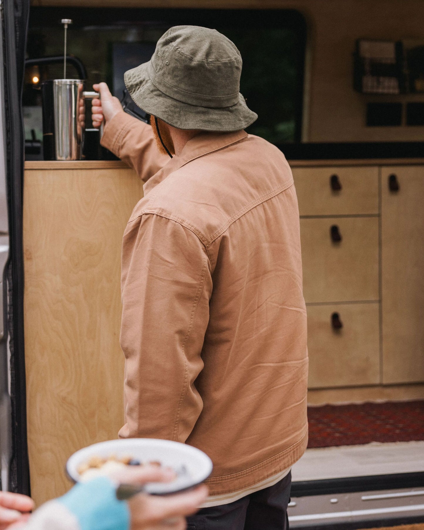 Taylor Quilted Jacket - Toffee - Lifestyle