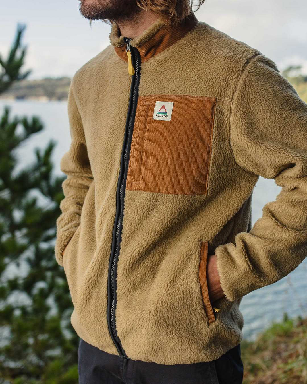 Trekker Deep-Pile Sherpa Fleece - Biscuit - Lifestyle